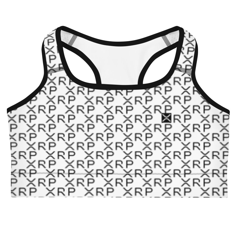 Xrp Snow Sports Bra printful