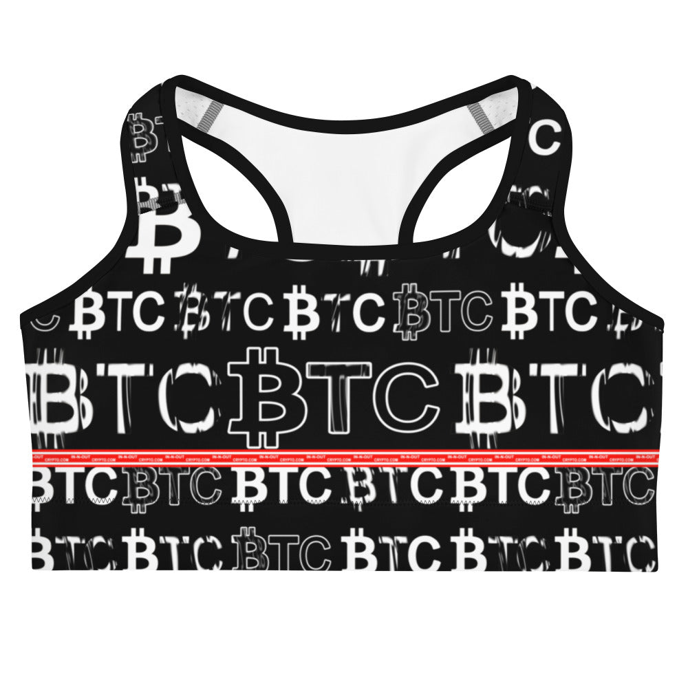 In N Out Crypto Btc Sports Bra In-N-Out Crypto