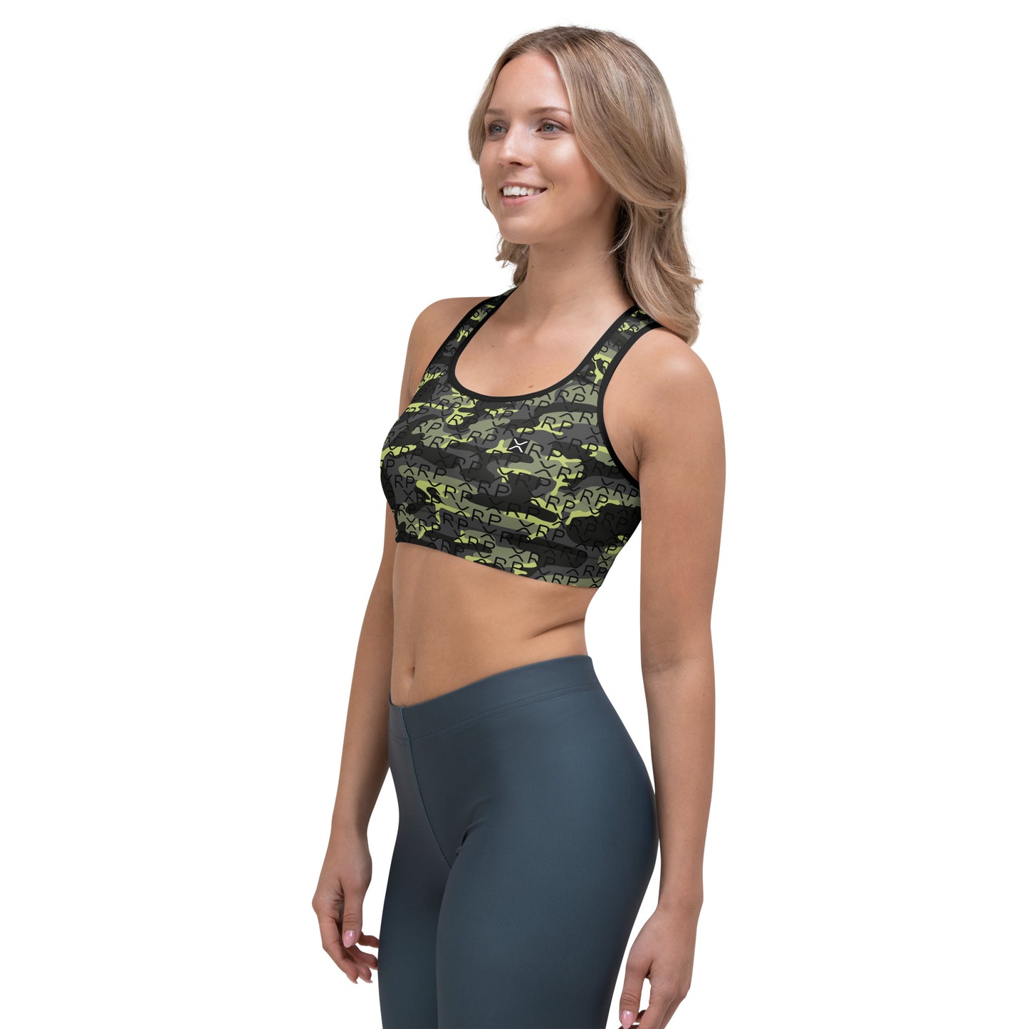 Xrp Army Sport Bra printful
