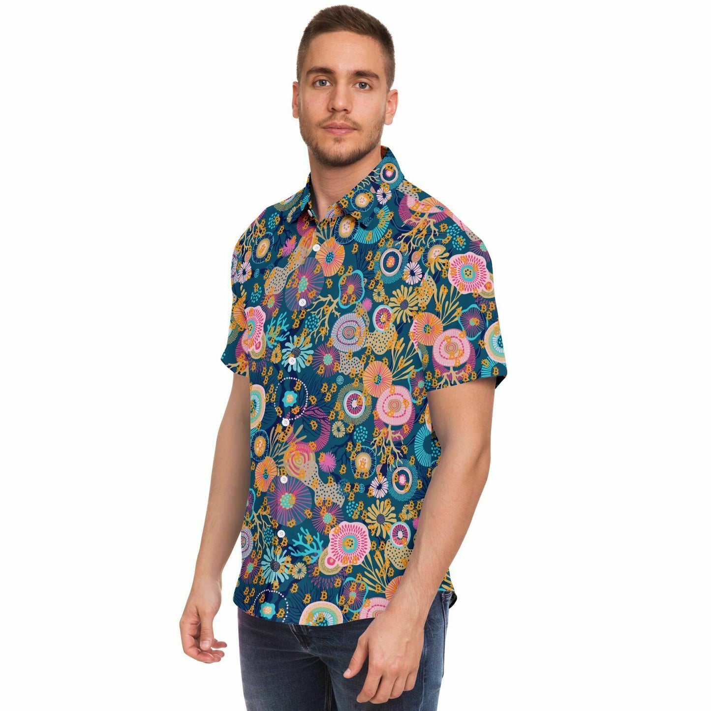 Bitcoin Coral Shirt In N Out Crypto