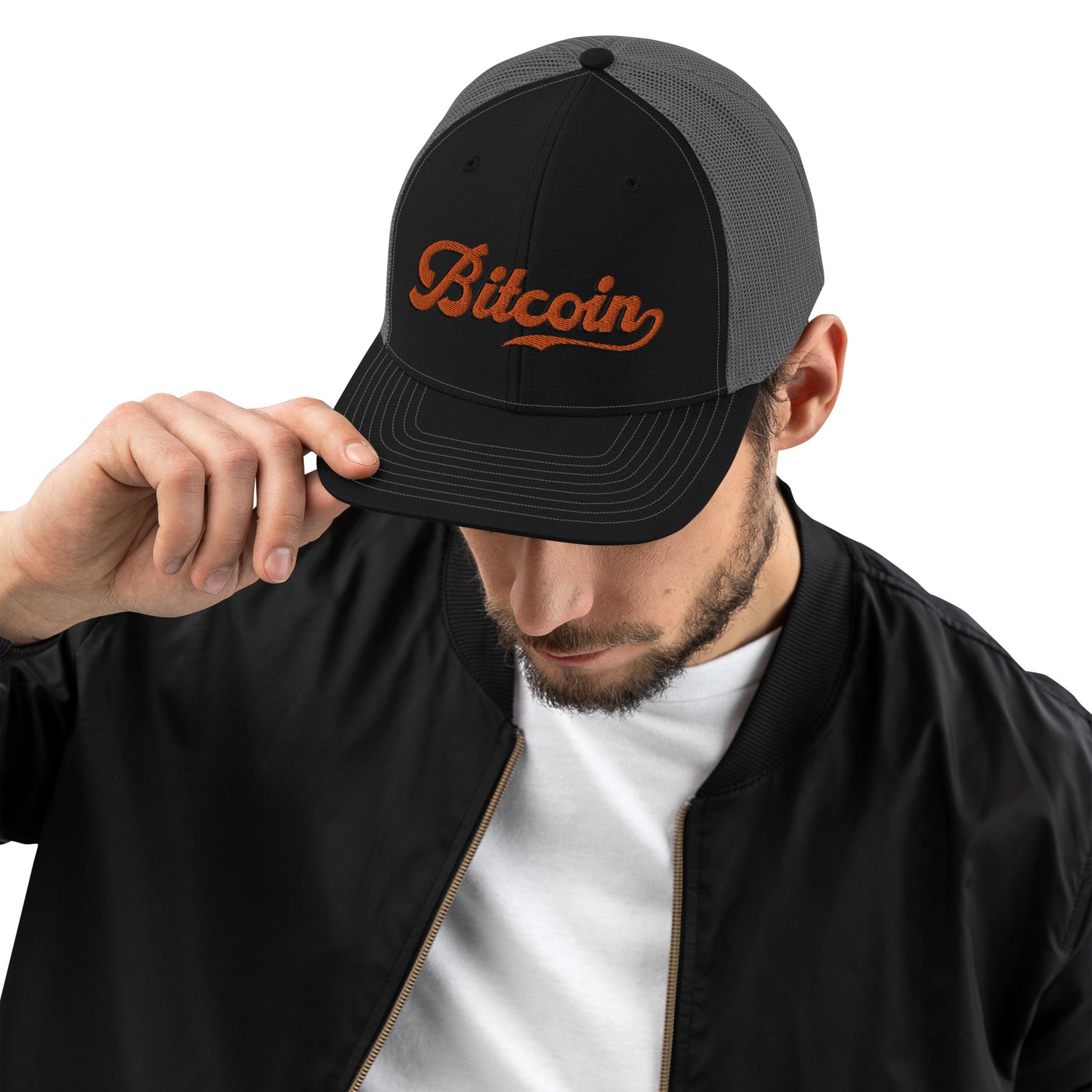 Bitcoin Ageless Trucker Hat In N Out Crypto