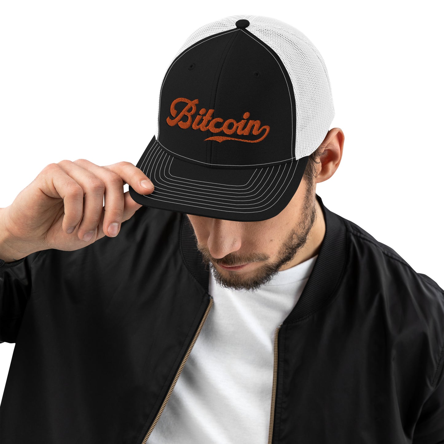 Bitcoin Ageless Trucker Hat In N Out Crypto