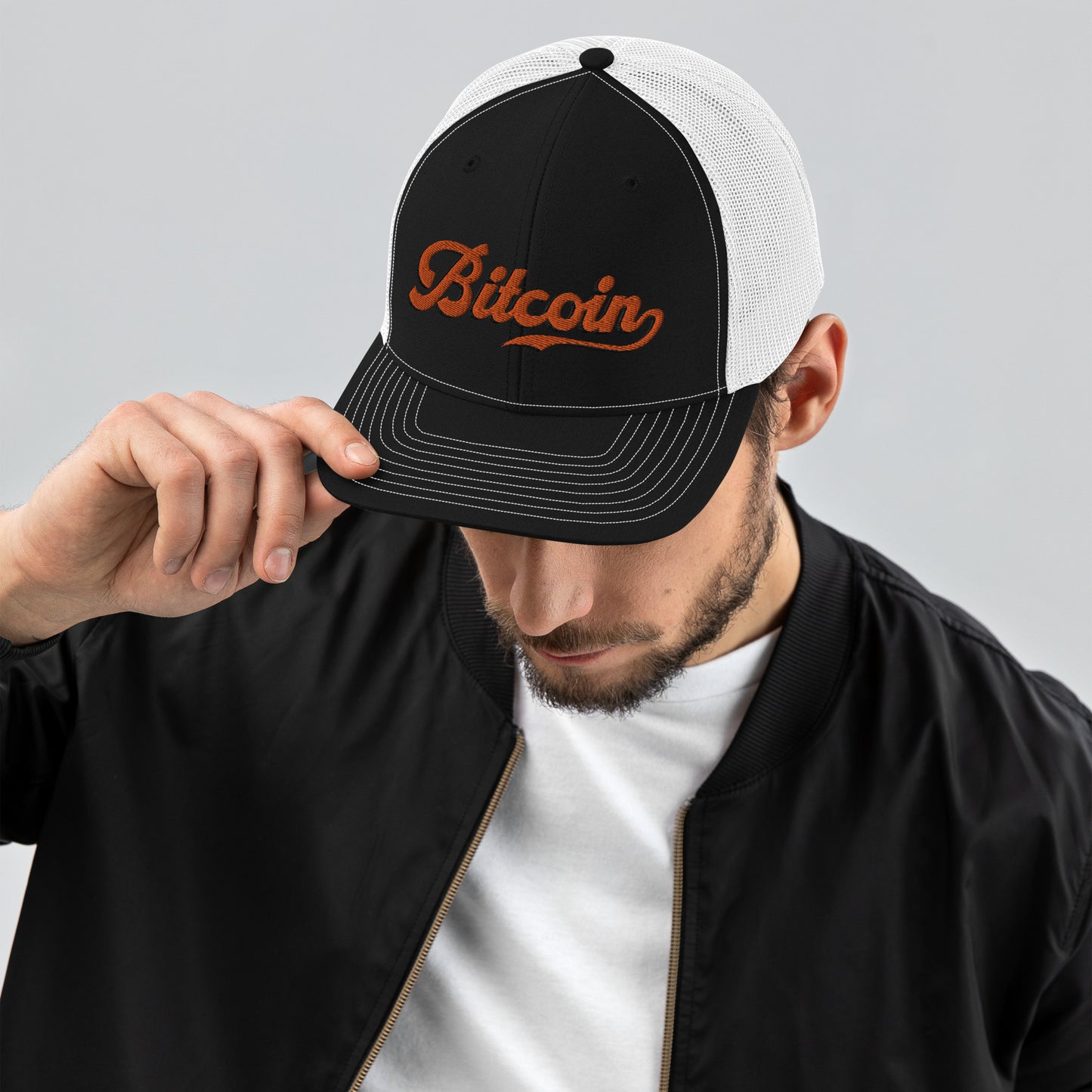 Bitcoin Ageless Trucker Hat In N Out Crypto