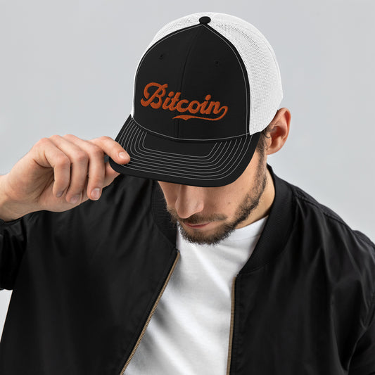 Bitcoin Ageless Trucker Hat In N Out Crypto