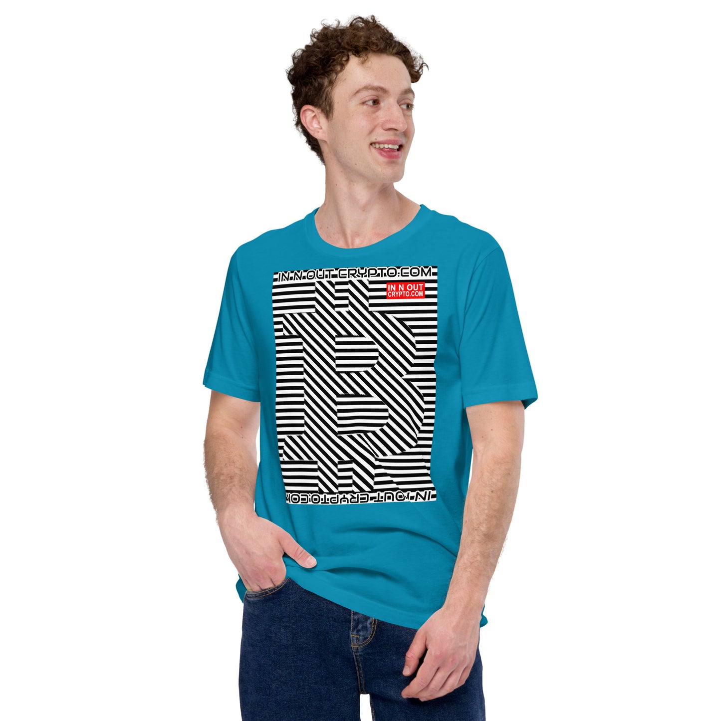 In Out Crypto Bitcoin T-Shirt In N Out Crypto
