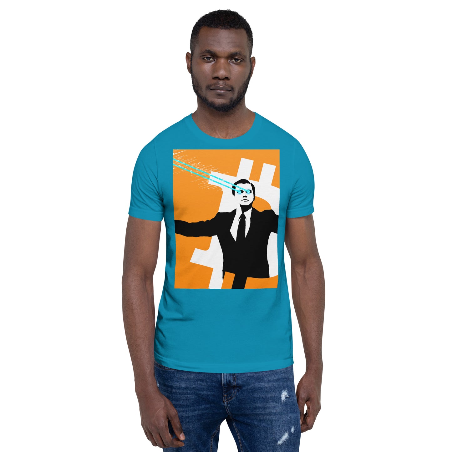 Bitcoin Laser T-shirt In N Out Crypto