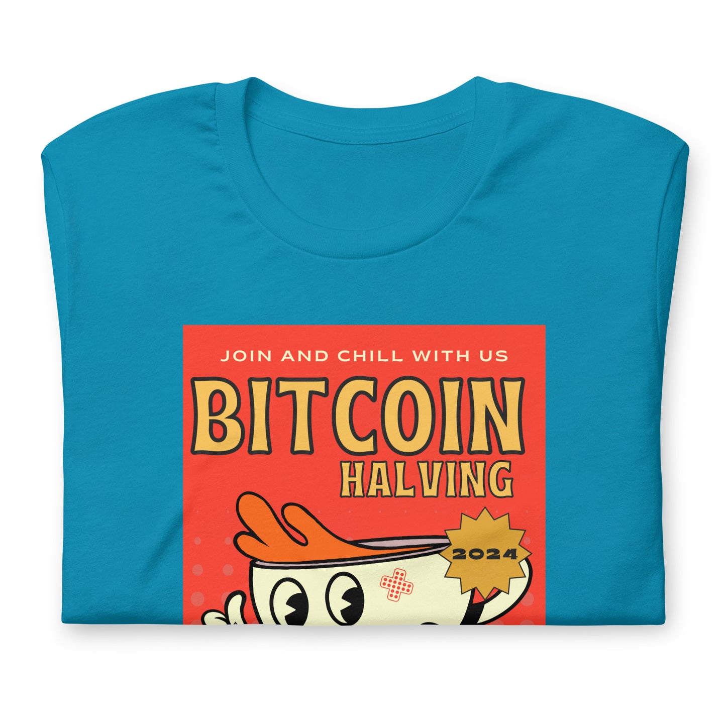 Bitcoin Retro 70s T-Shirt In N Out Crypto