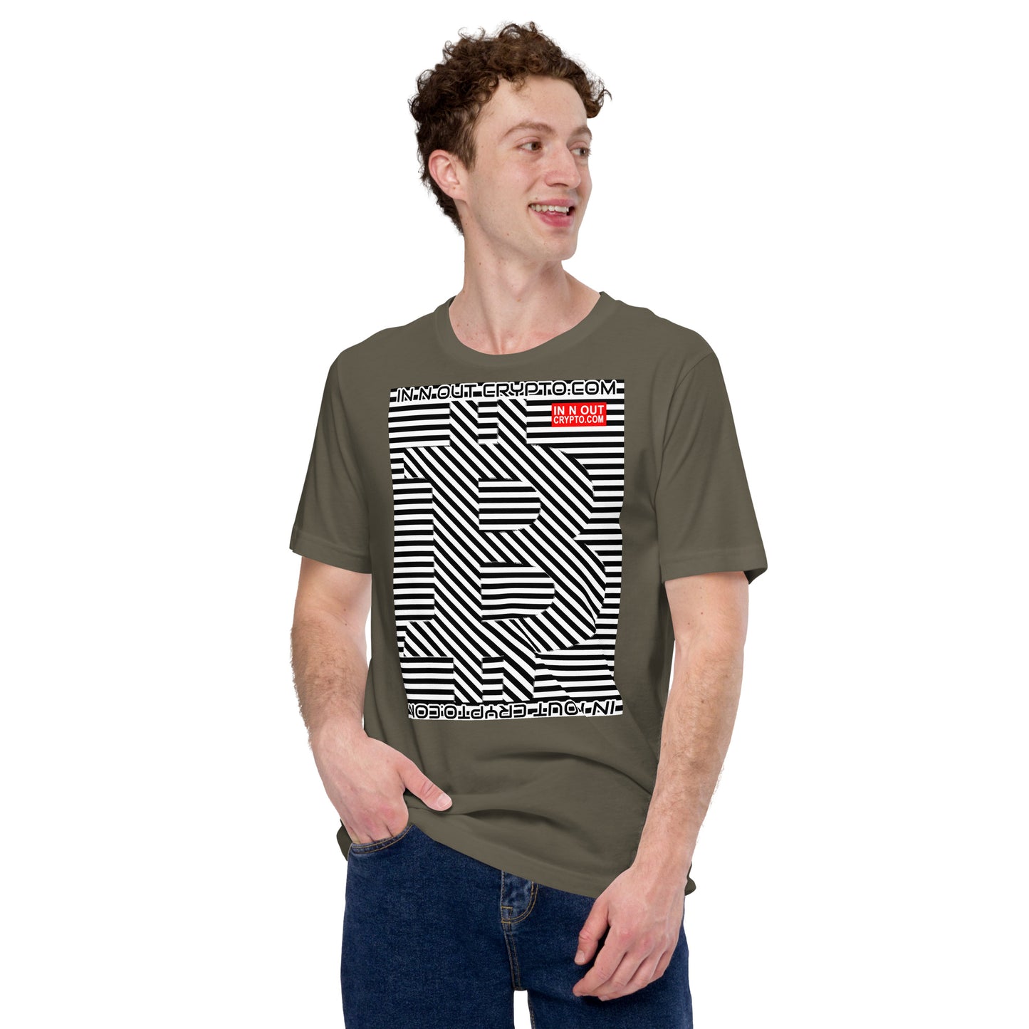 In Out Crypto Bitcoin T-Shirt In N Out Crypto