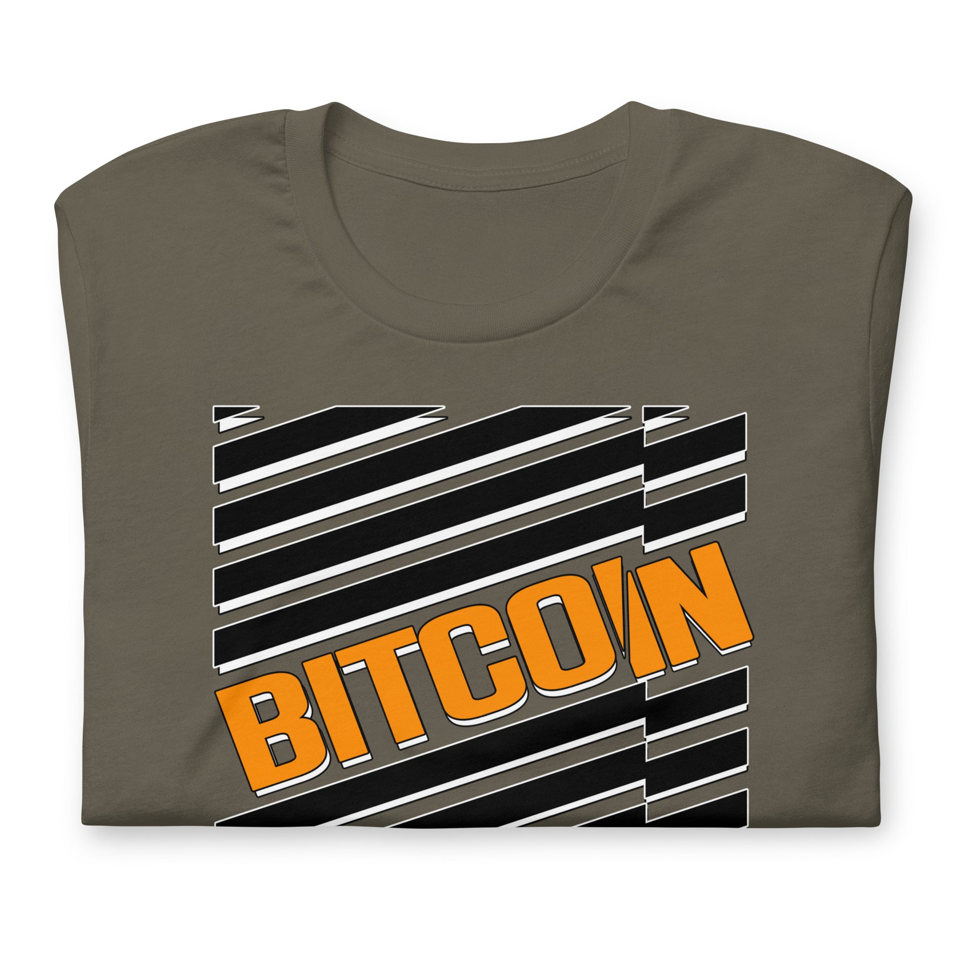 Bitcoin Zebra Arancio Tee In N Out Crypto
