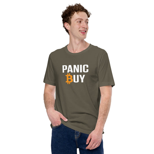 Bitcoin Panic Buy T-Shirt In N Out Crypto