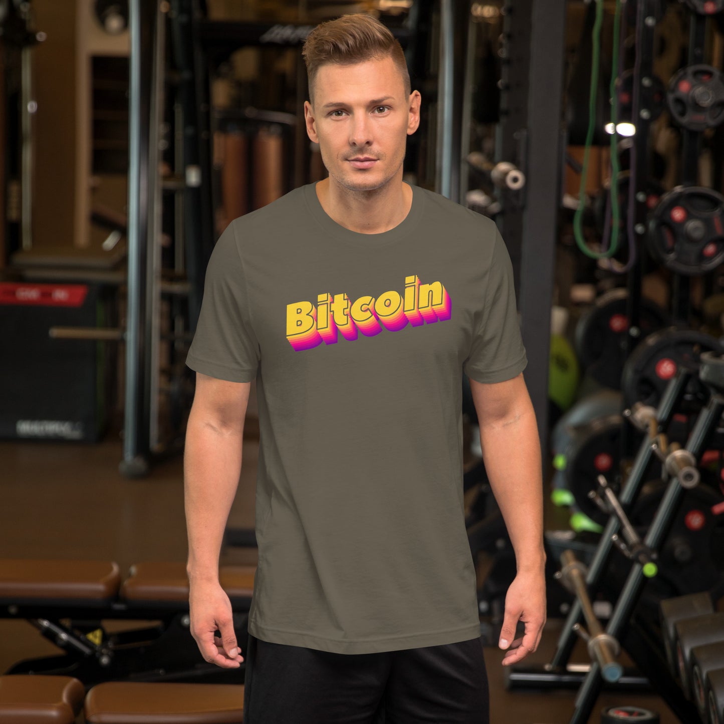 Bitcoin Neon Club T-Shirt In N Out Crypto