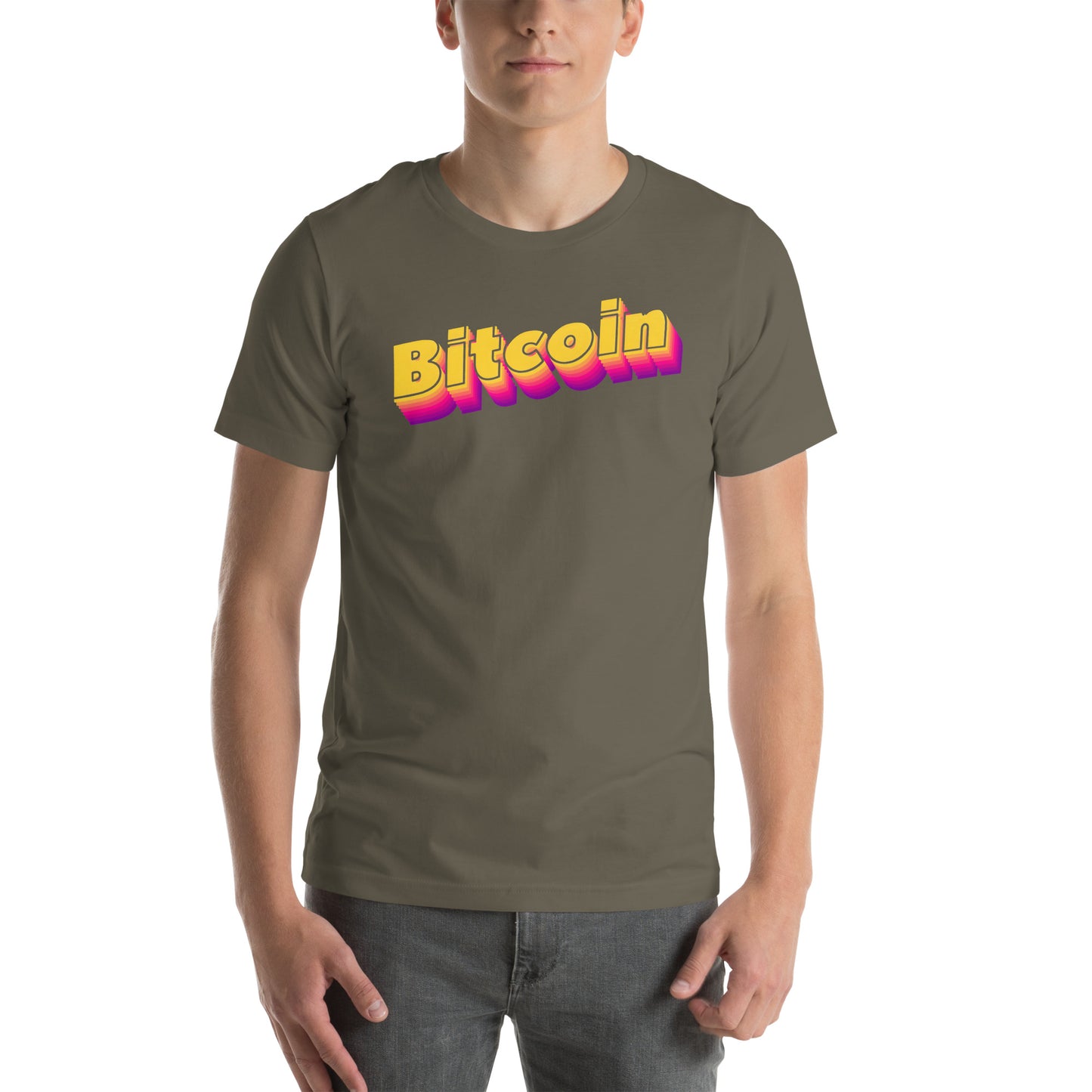 Bitcoin Neon Club T-Shirt In N Out Crypto