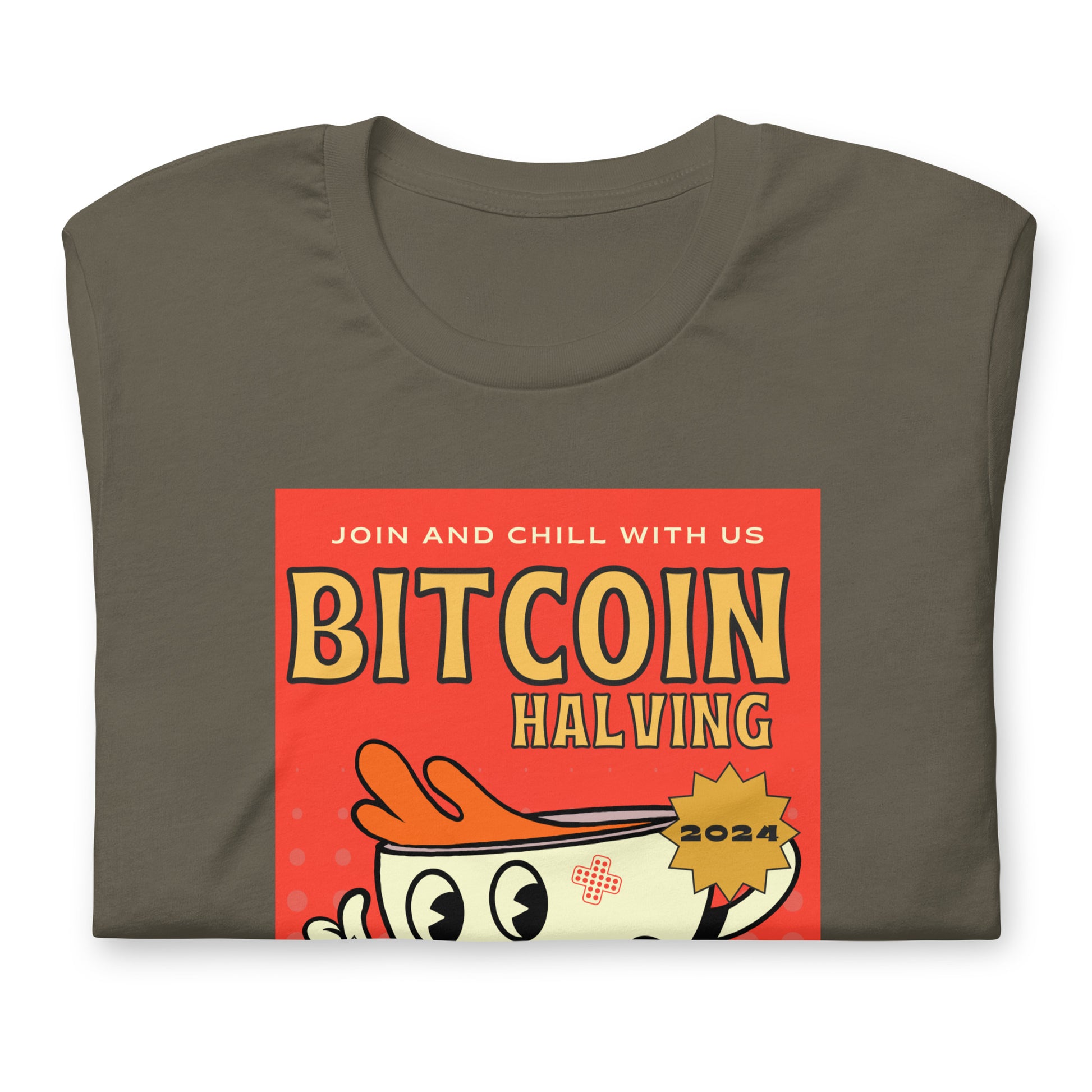 Bitcoin Retro 70s T-Shirt In N Out Crypto