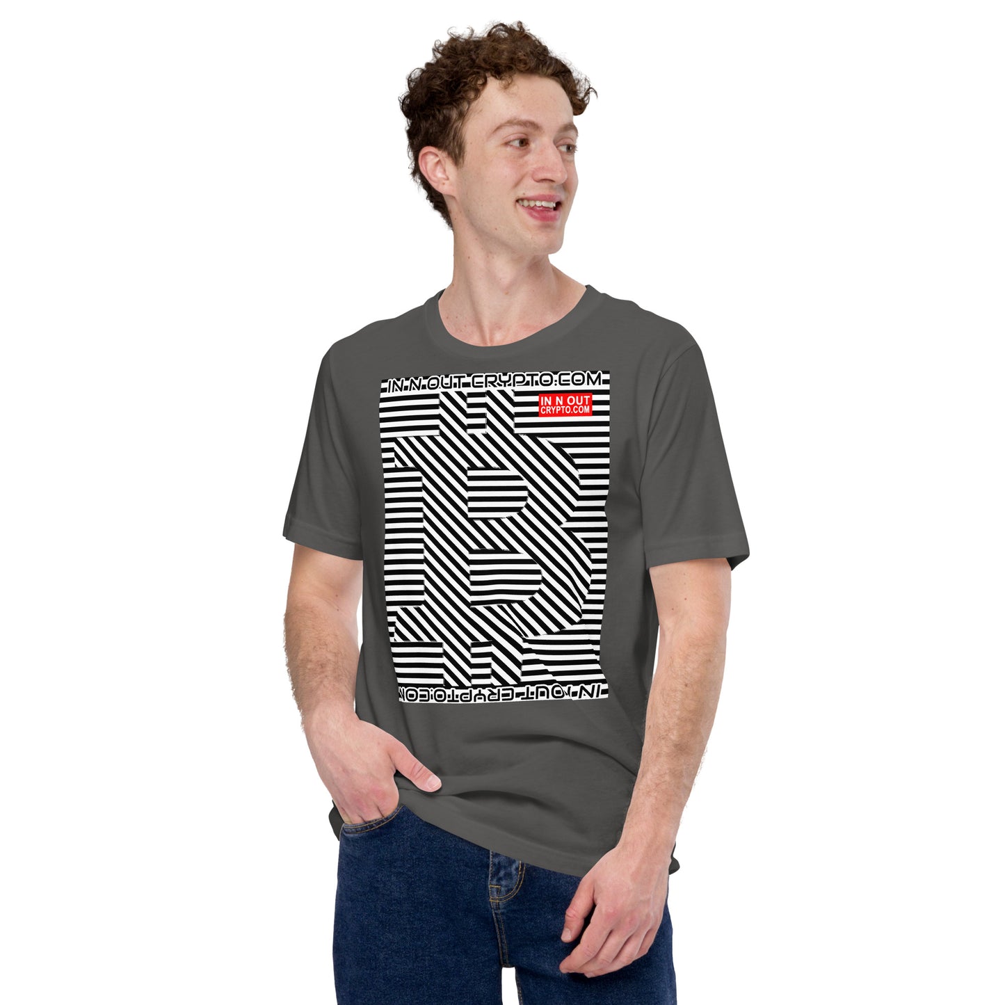 In Out Crypto Bitcoin T-Shirt In N Out Crypto