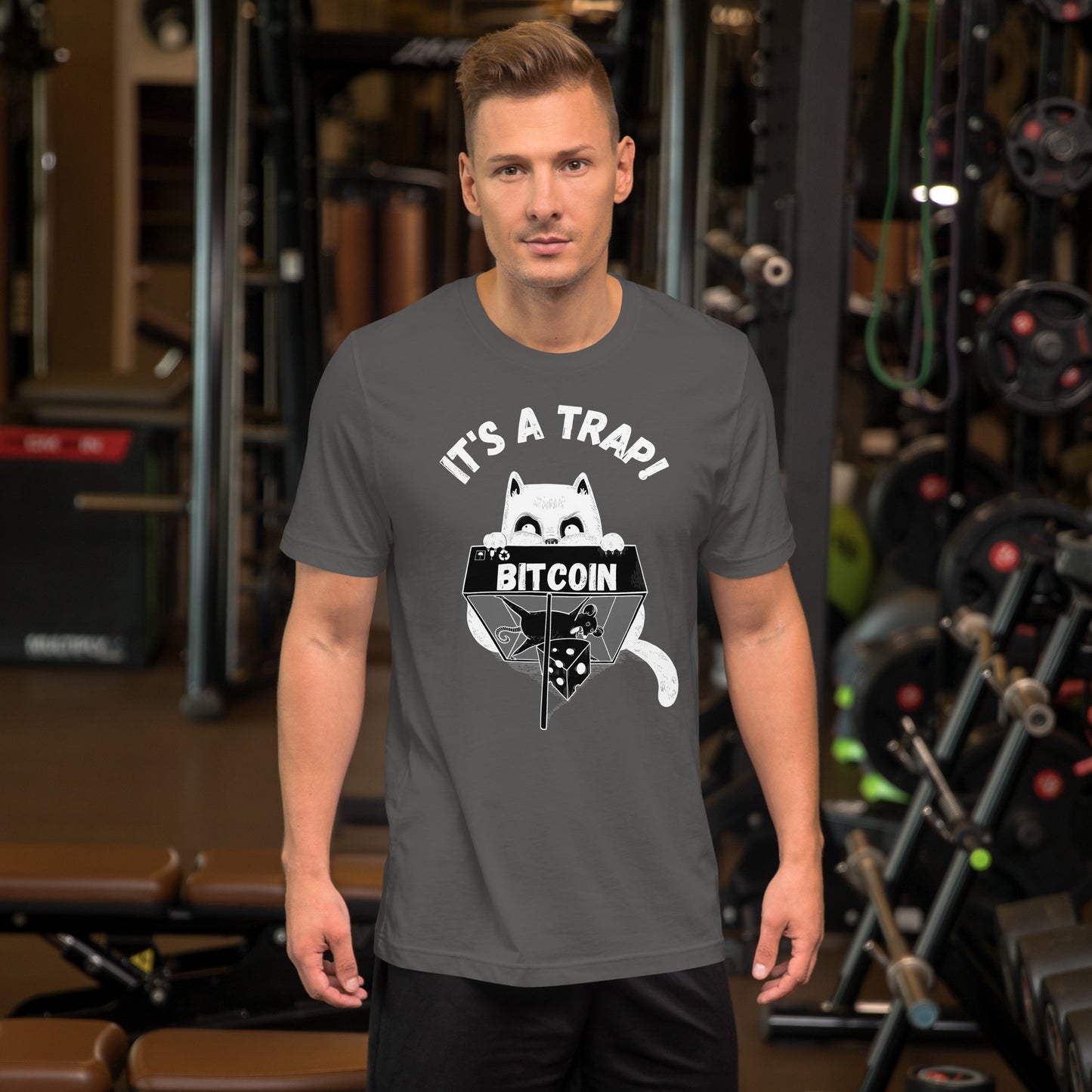 Bitcoin Trap T-Shirt In N Out Crypto