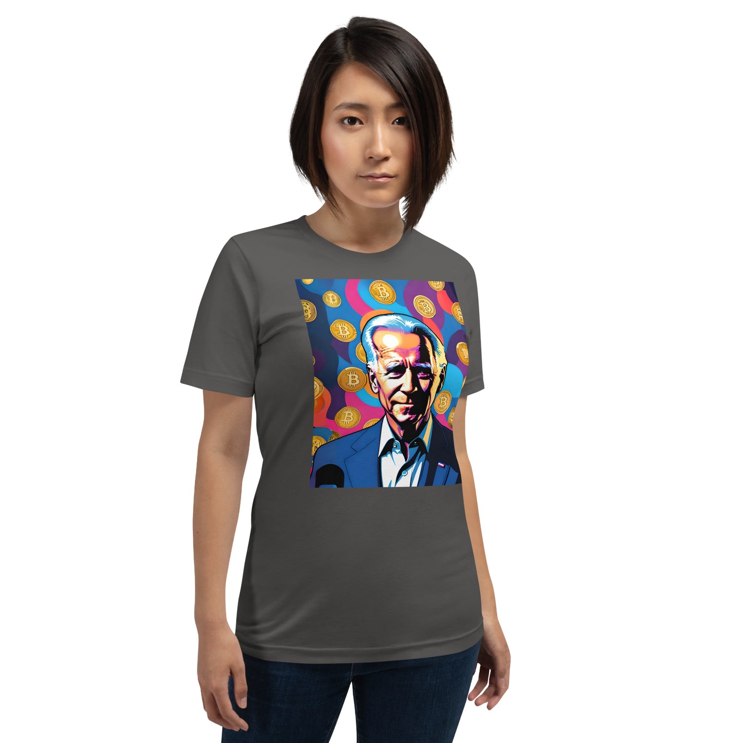 Bitcoin Joe Biden T-Shirt In N Out Crypto