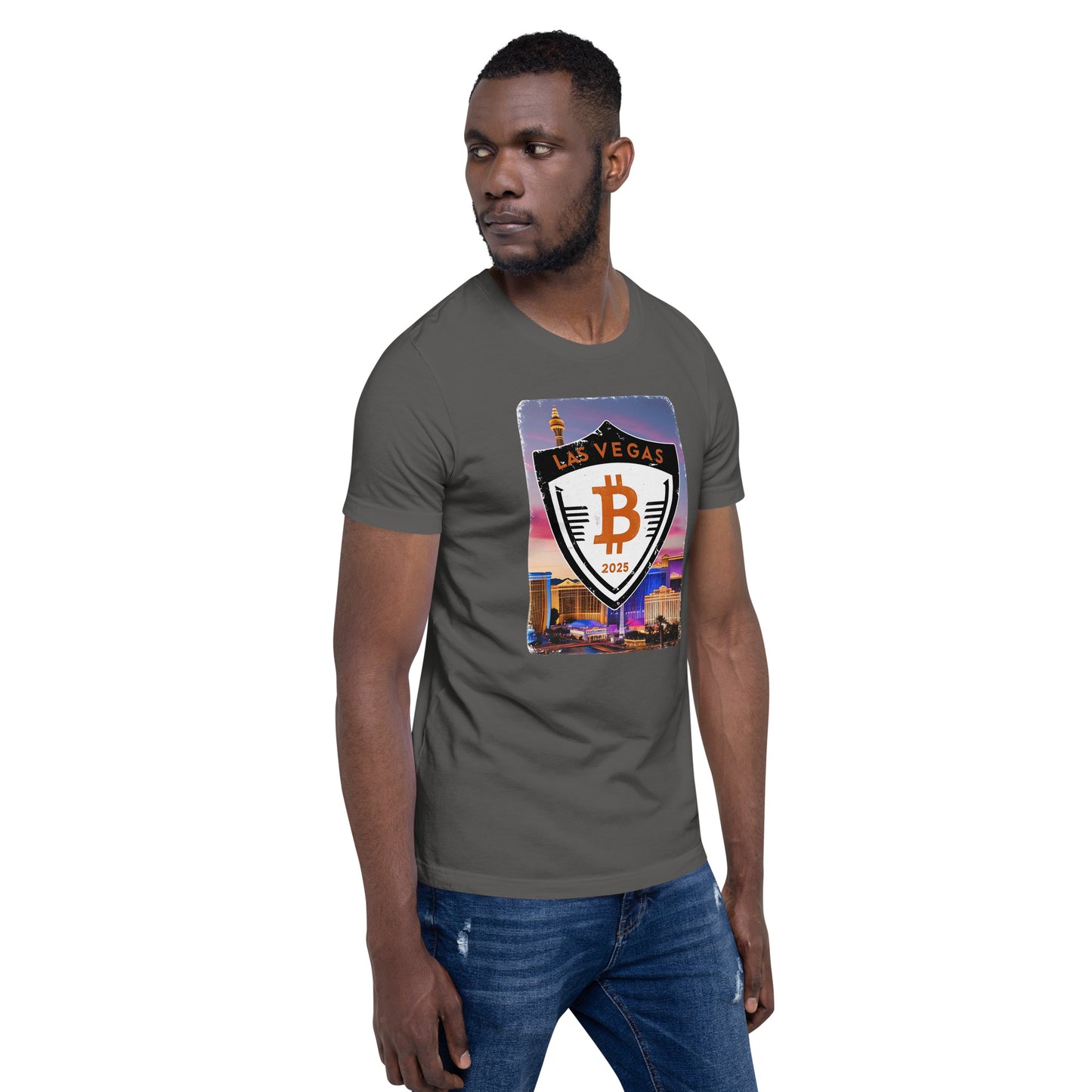 Bitcoin Las Vegas 2025 Scudo T-Shirt InNOutCrypto