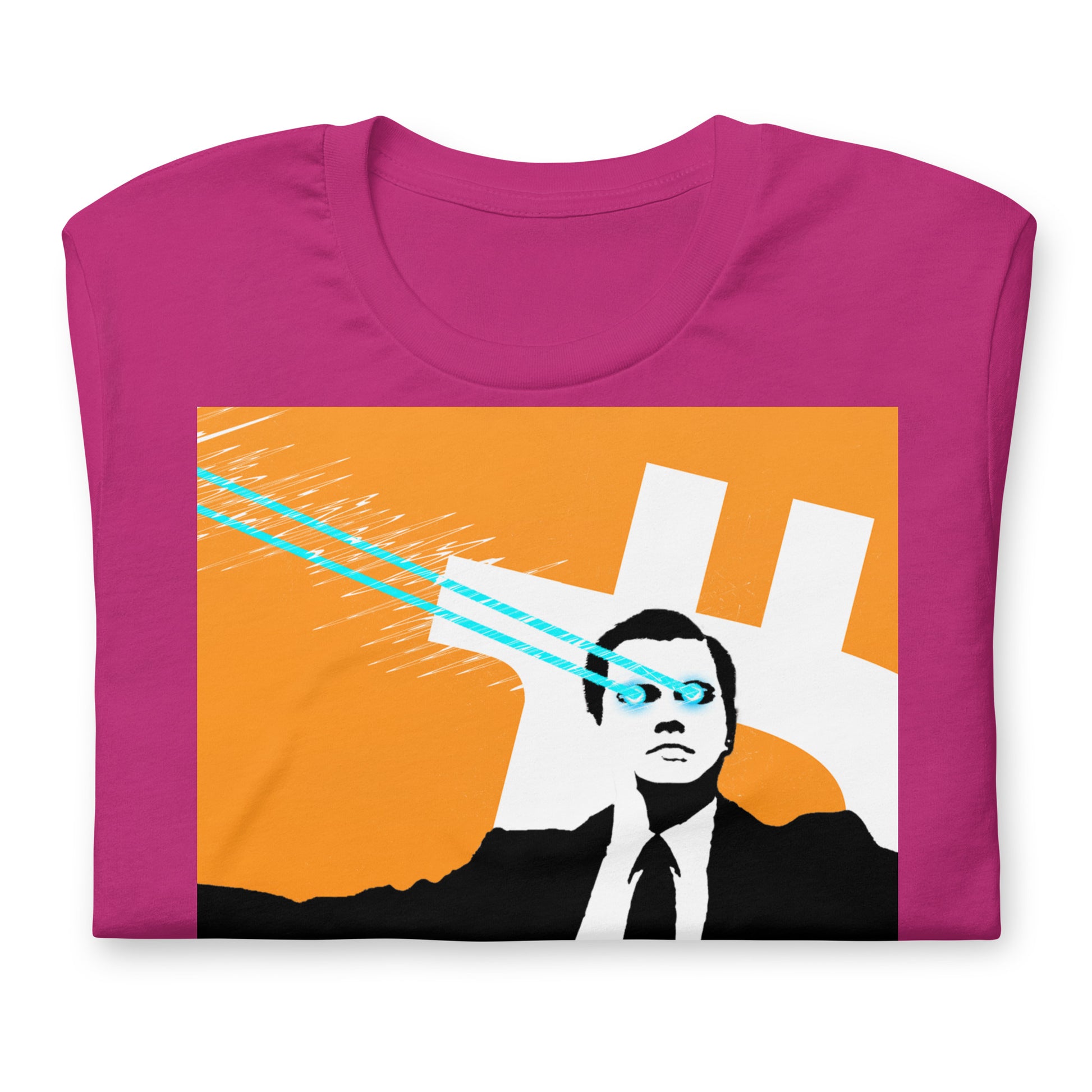 Bitcoin Laser T-shirt In N Out Crypto