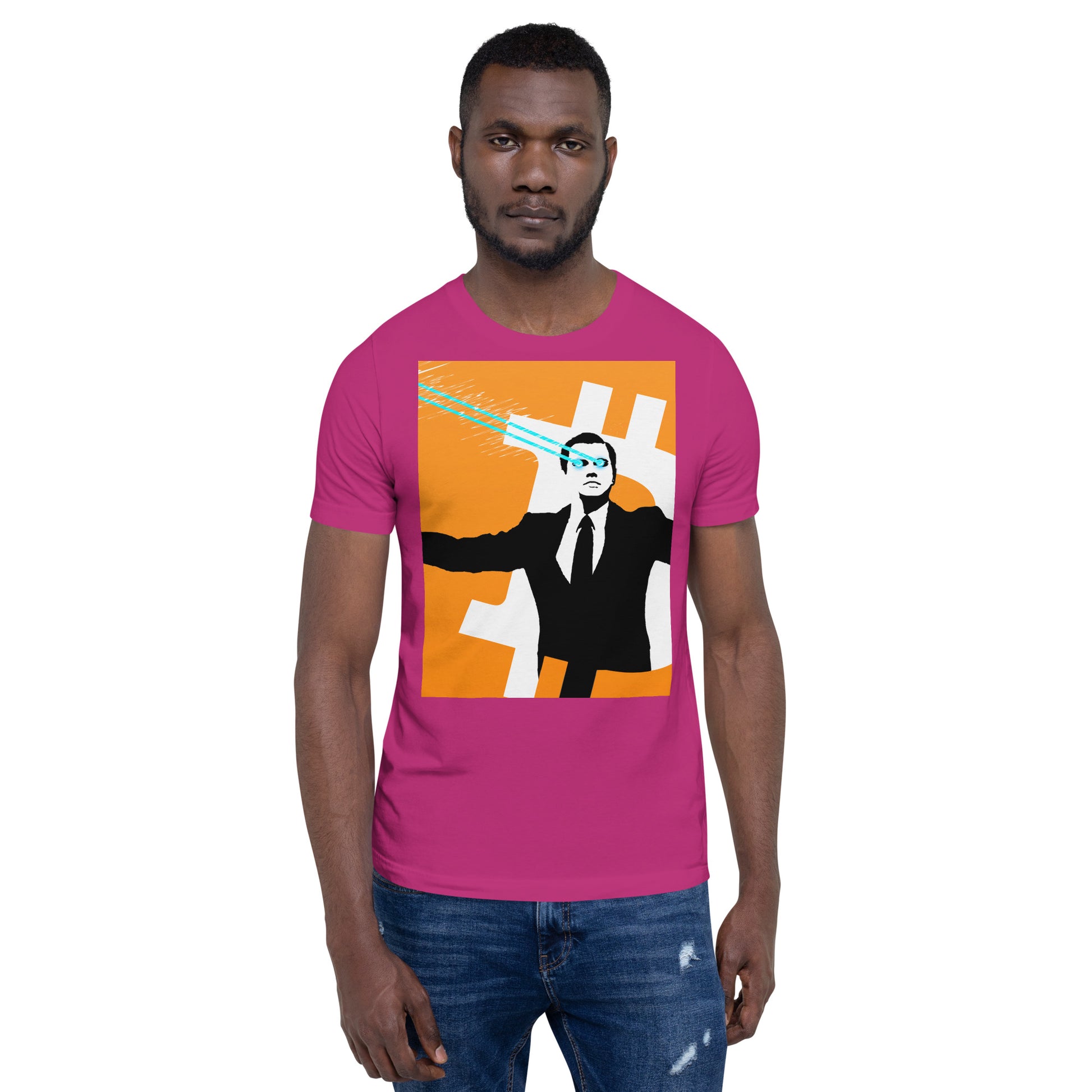 Bitcoin Laser T-shirt In N Out Crypto