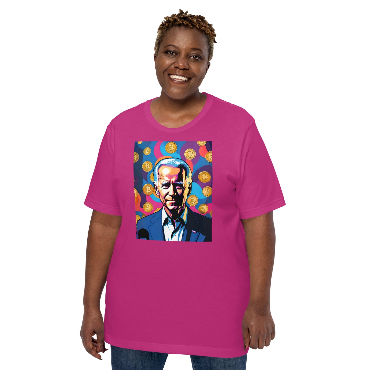 Bitcoin Joe Biden T-Shirt In N Out Crypto