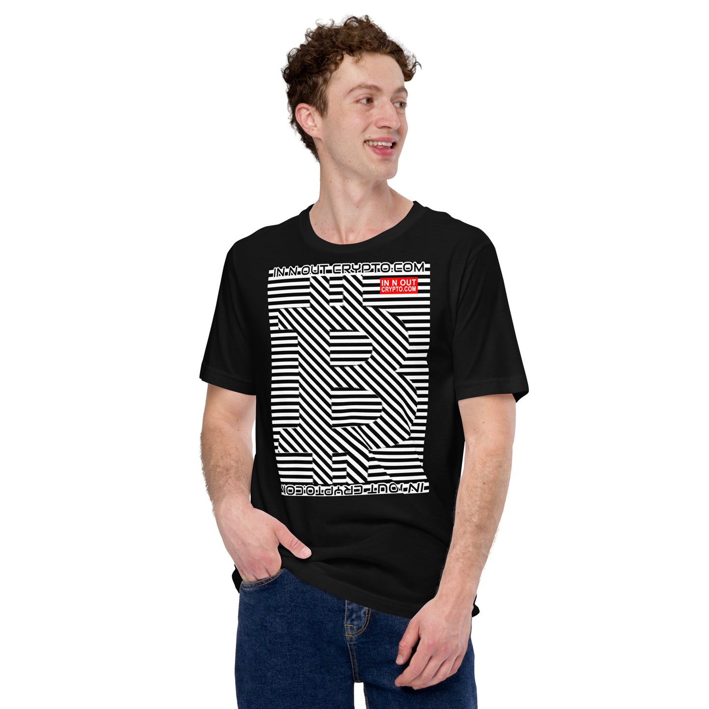 In Out Crypto Bitcoin T-Shirt In N Out Crypto