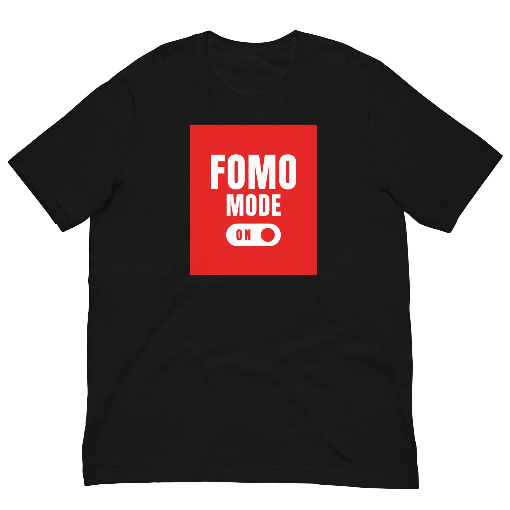 Bitcoin Fomo Mode On T-Shirt In N Out Crypto