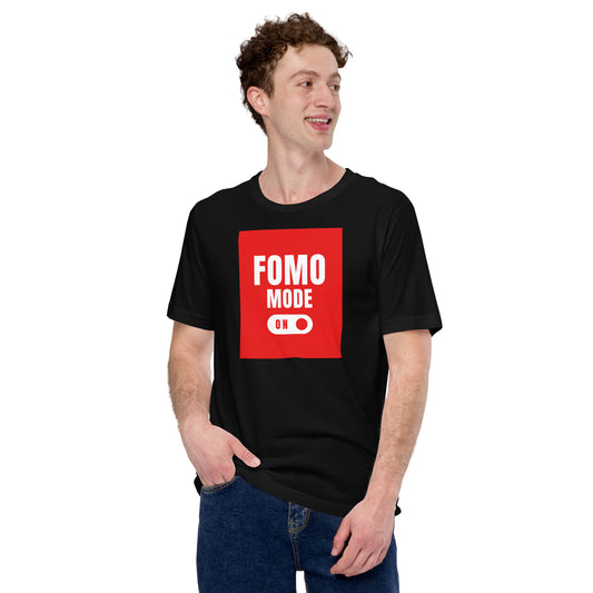 Bitcoin Fomo Mode On T-Shirt In N Out Crypto