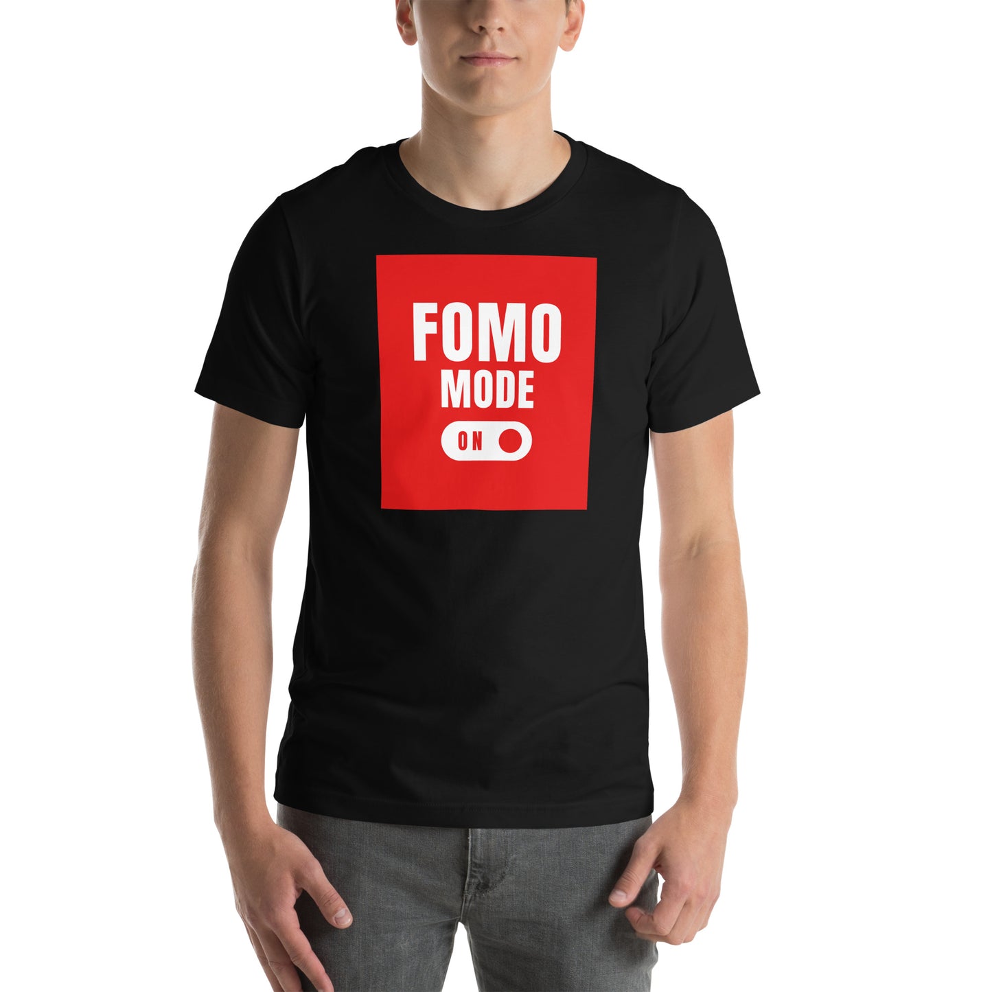 Bitcoin Fomo Mode On T-Shirt In N Out Crypto