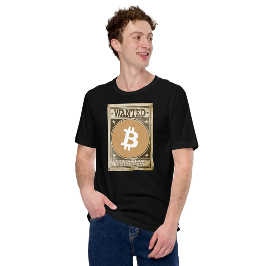 Bitcoin Wanted T-Shirt In N Out Crypto