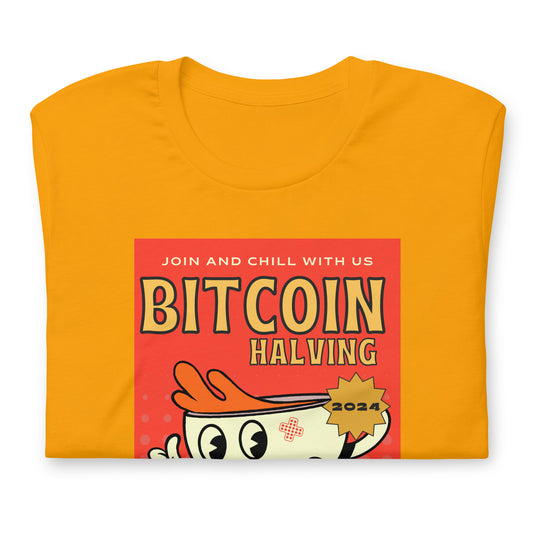 Bitcoin Retro 70s T-Shirt In N Out Crypto
