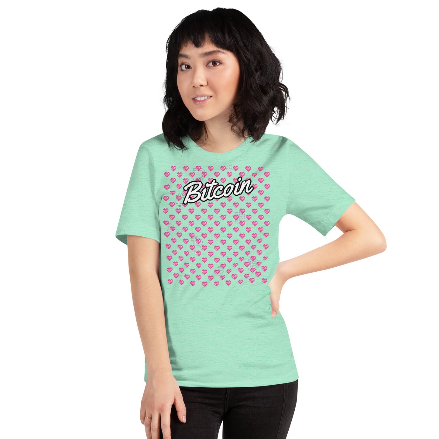 Bitcoin Valentines T-Shirt In N Out Crypto