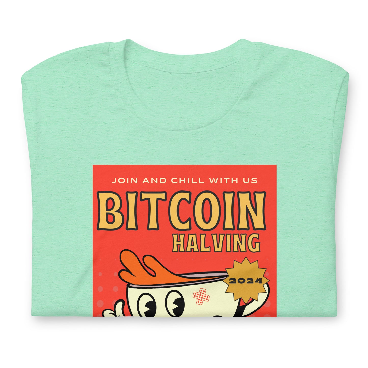 Bitcoin Retro 70s T-Shirt In N Out Crypto
