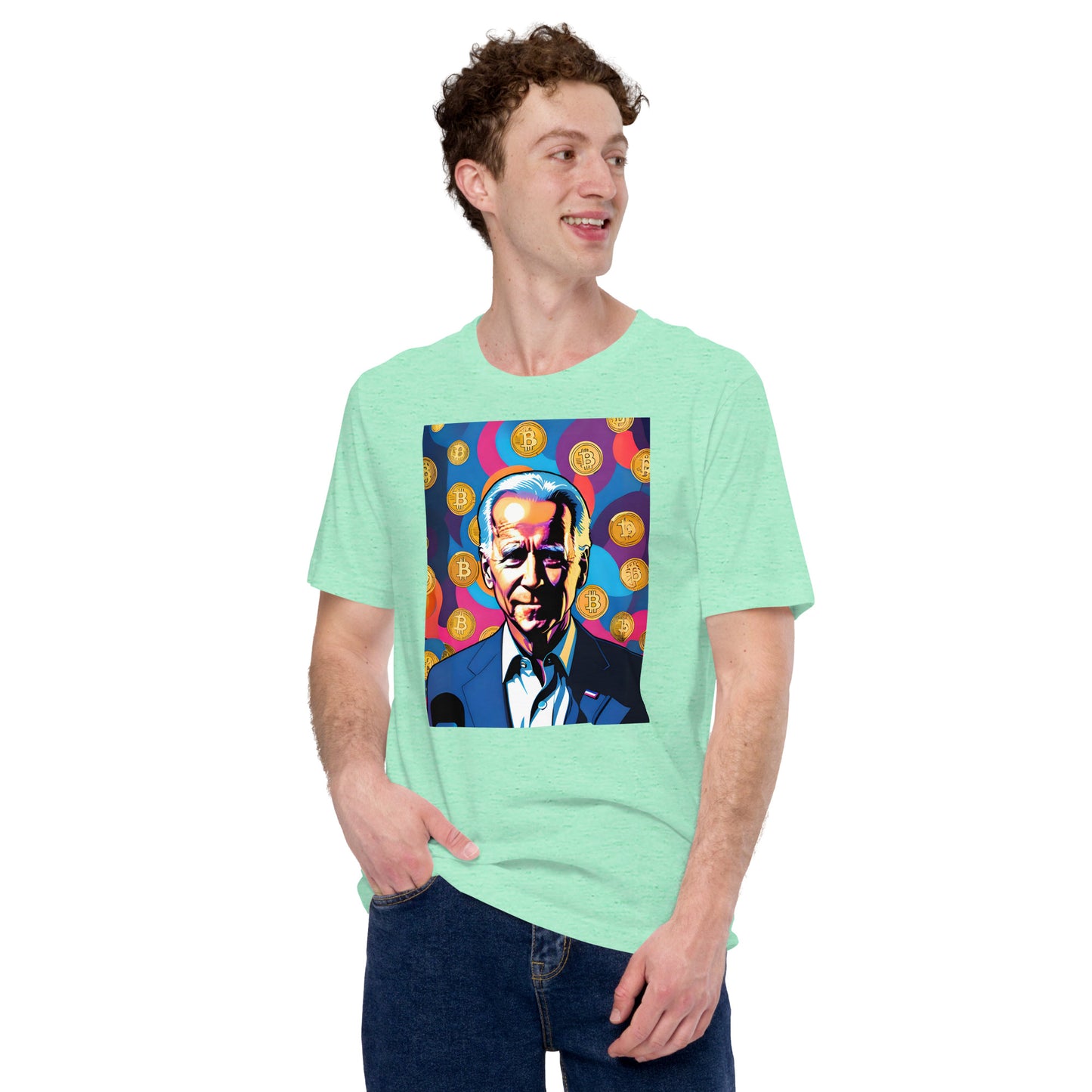 Bitcoin Joe Biden T-Shirt In N Out Crypto