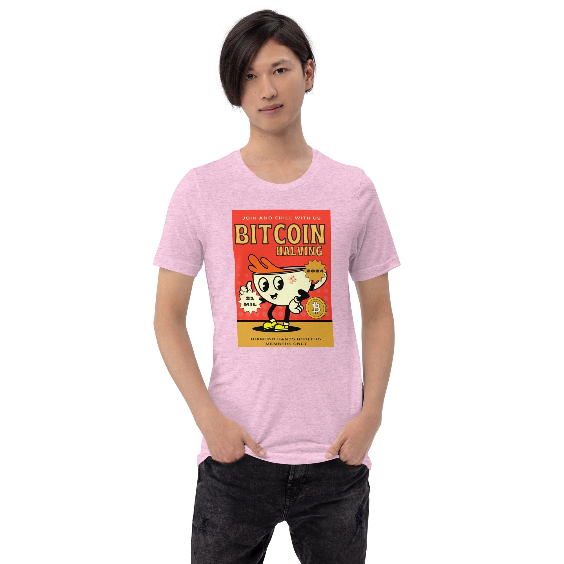 Bitcoin Retro 70s T-Shirt In N Out Crypto