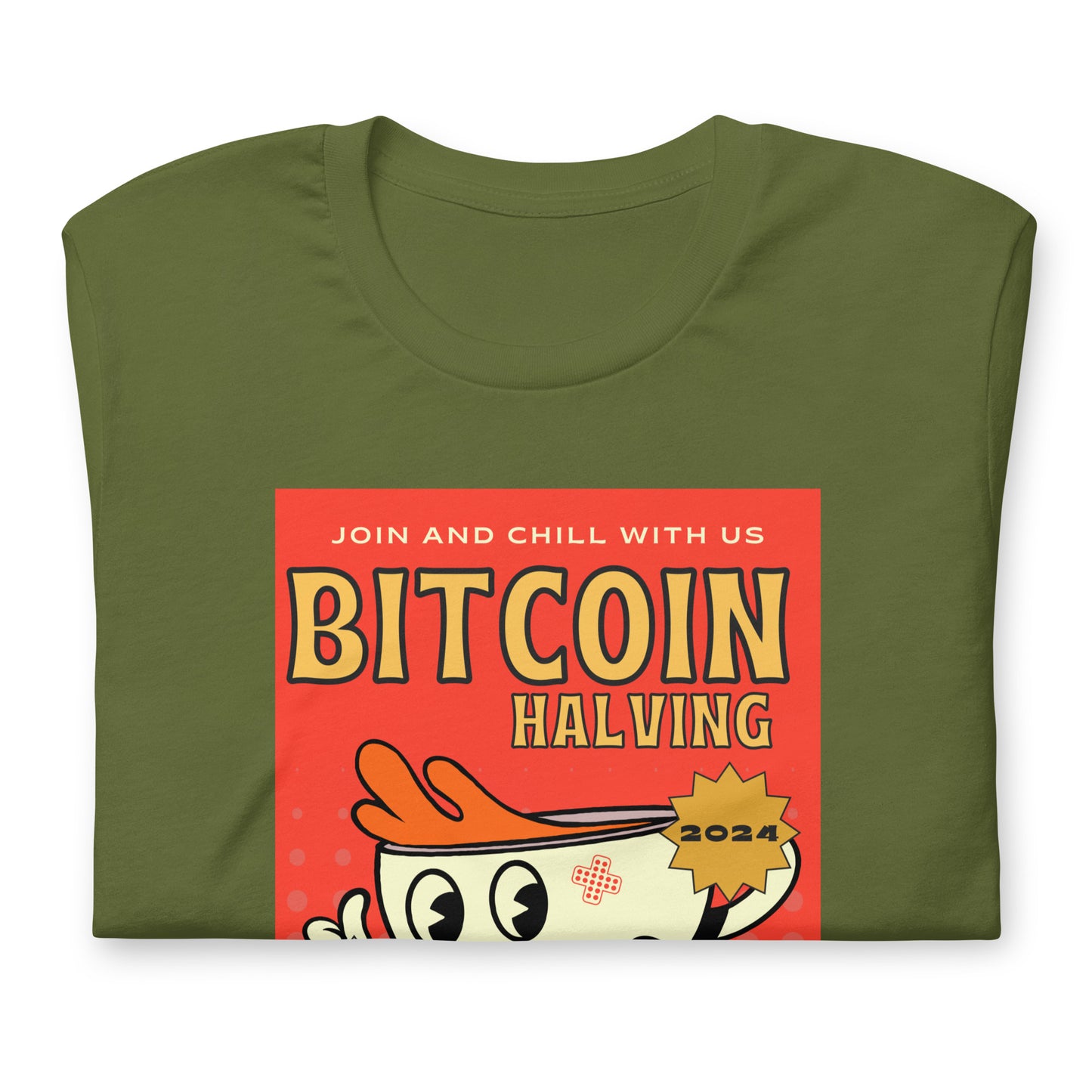 Bitcoin Retro 70s T-Shirt In N Out Crypto