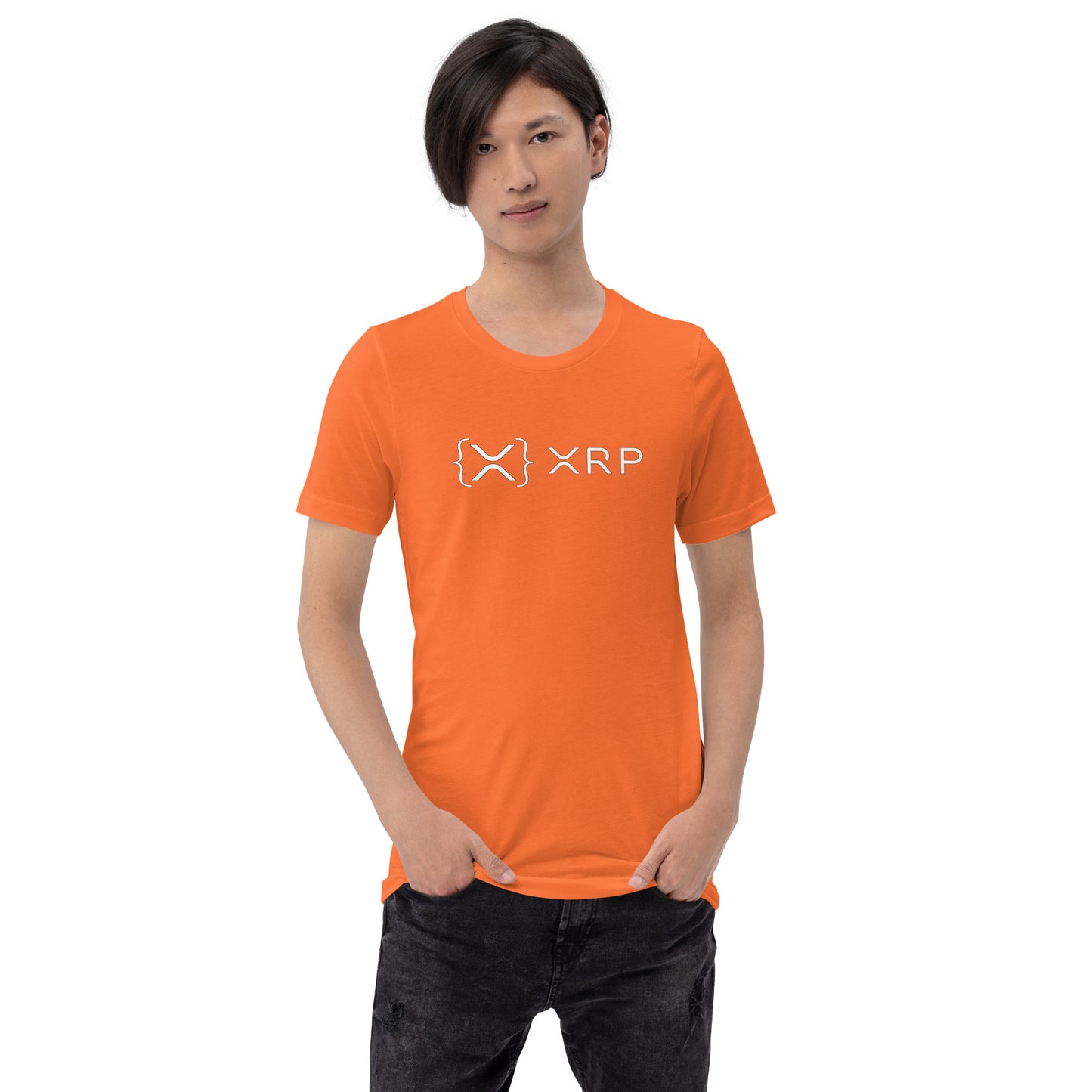 Xrp Bracket Code T-Shirt In N Out Crypto