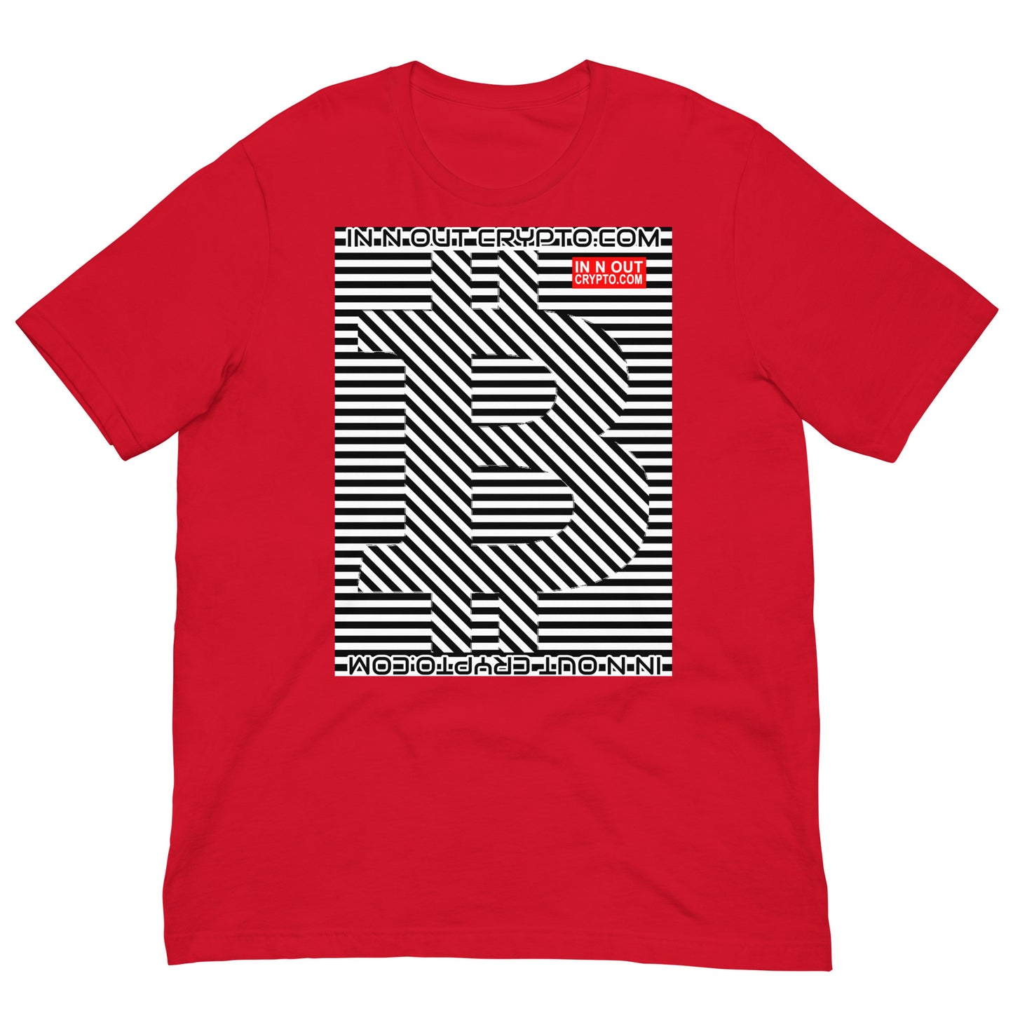 In Out Crypto Bitcoin T-Shirt In N Out Crypto
