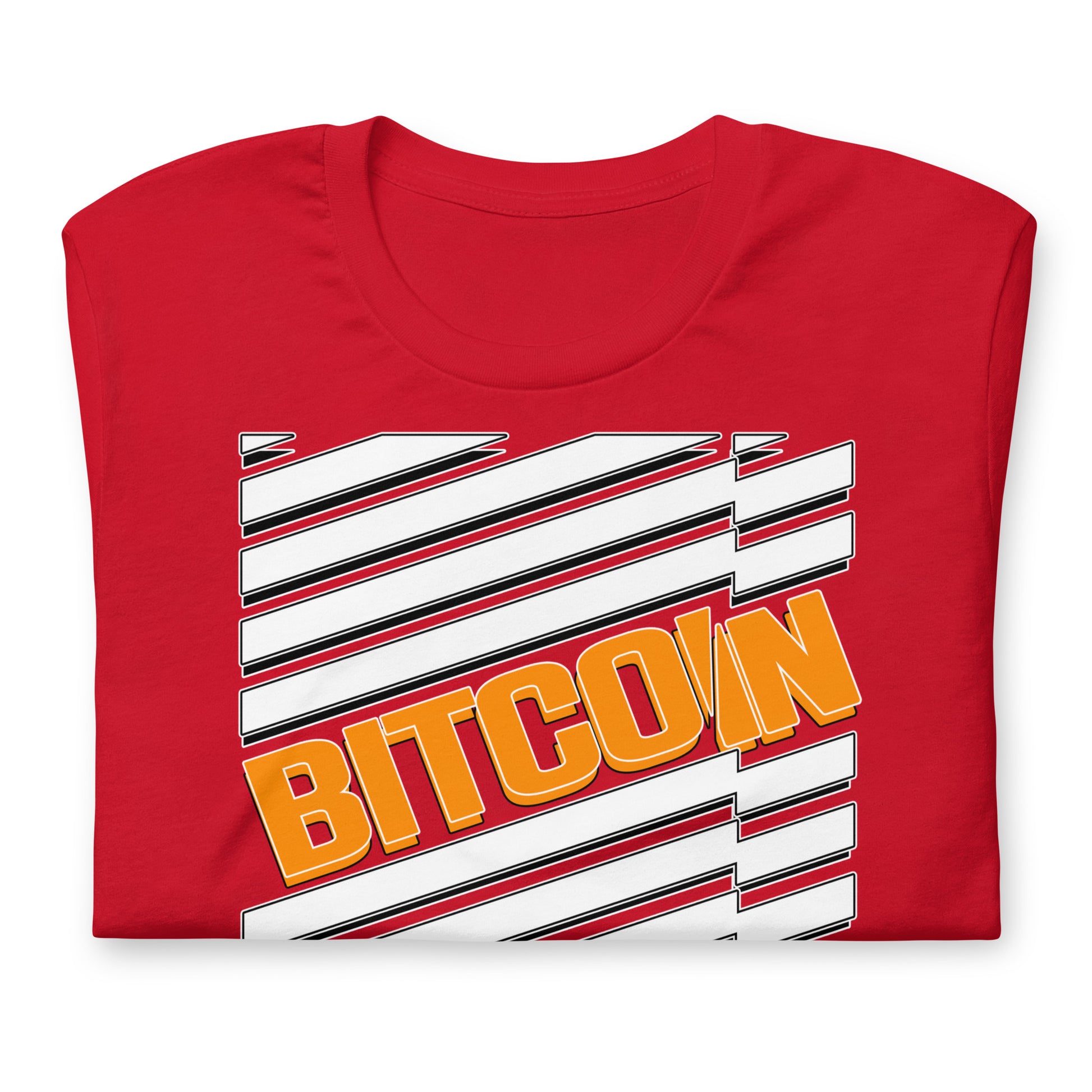 Bitcoin Zebra Arancio Tee In N Out Crypto
