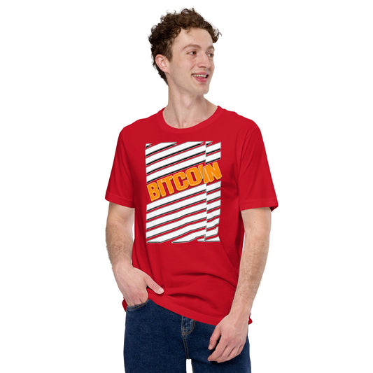 Bitcoin Zebra Arancio Tee In N Out Crypto