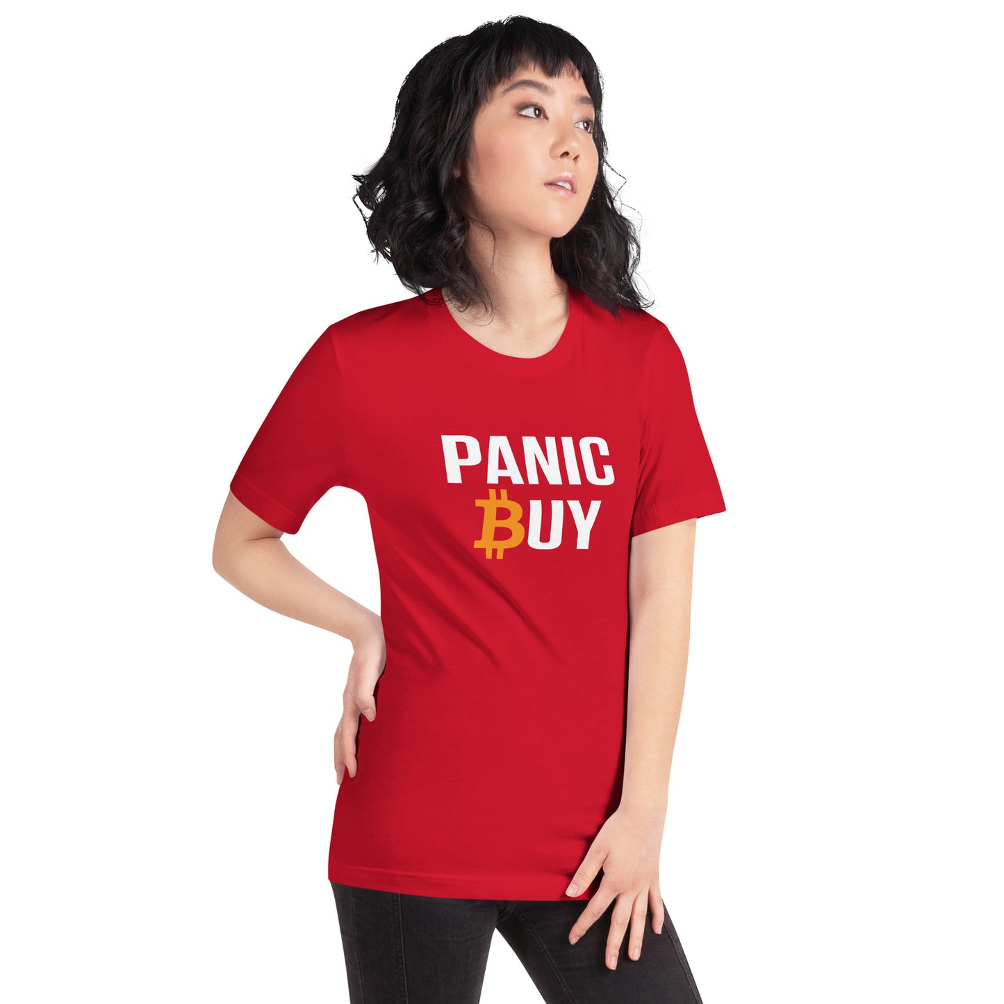 Bitcoin Panic Buy T-Shirt In N Out Crypto
