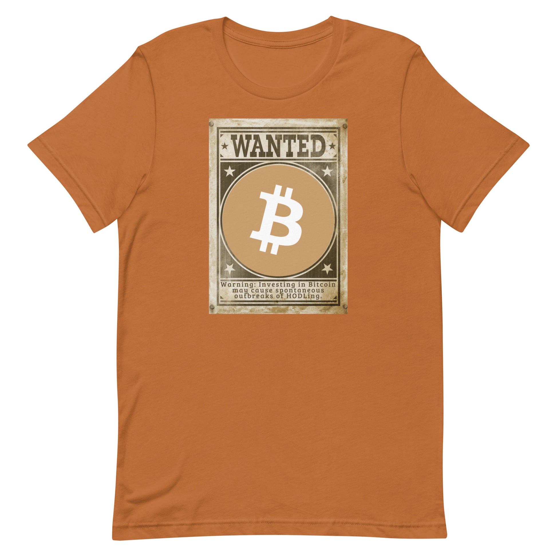 Bitcoin Wanted T-Shirt In N Out Crypto