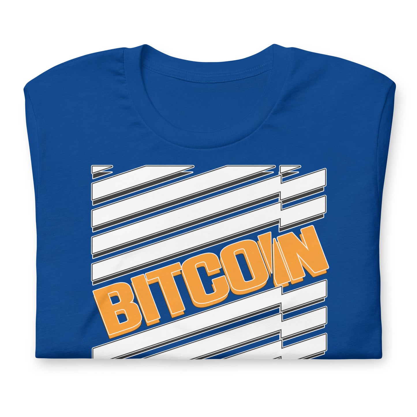 Bitcoin Zebra Arancio Tee