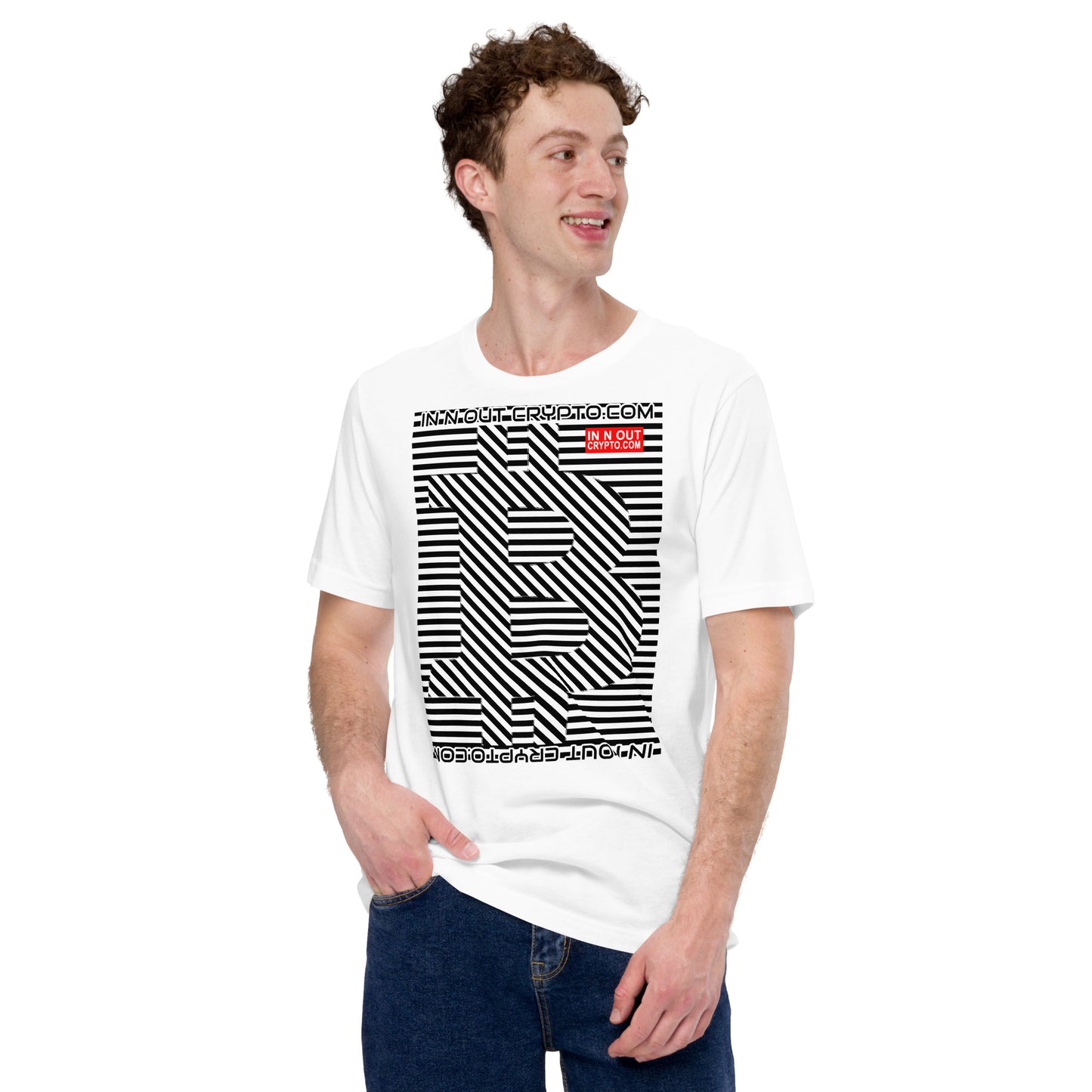 In Out Crypto Bitcoin T-Shirt In N Out Crypto