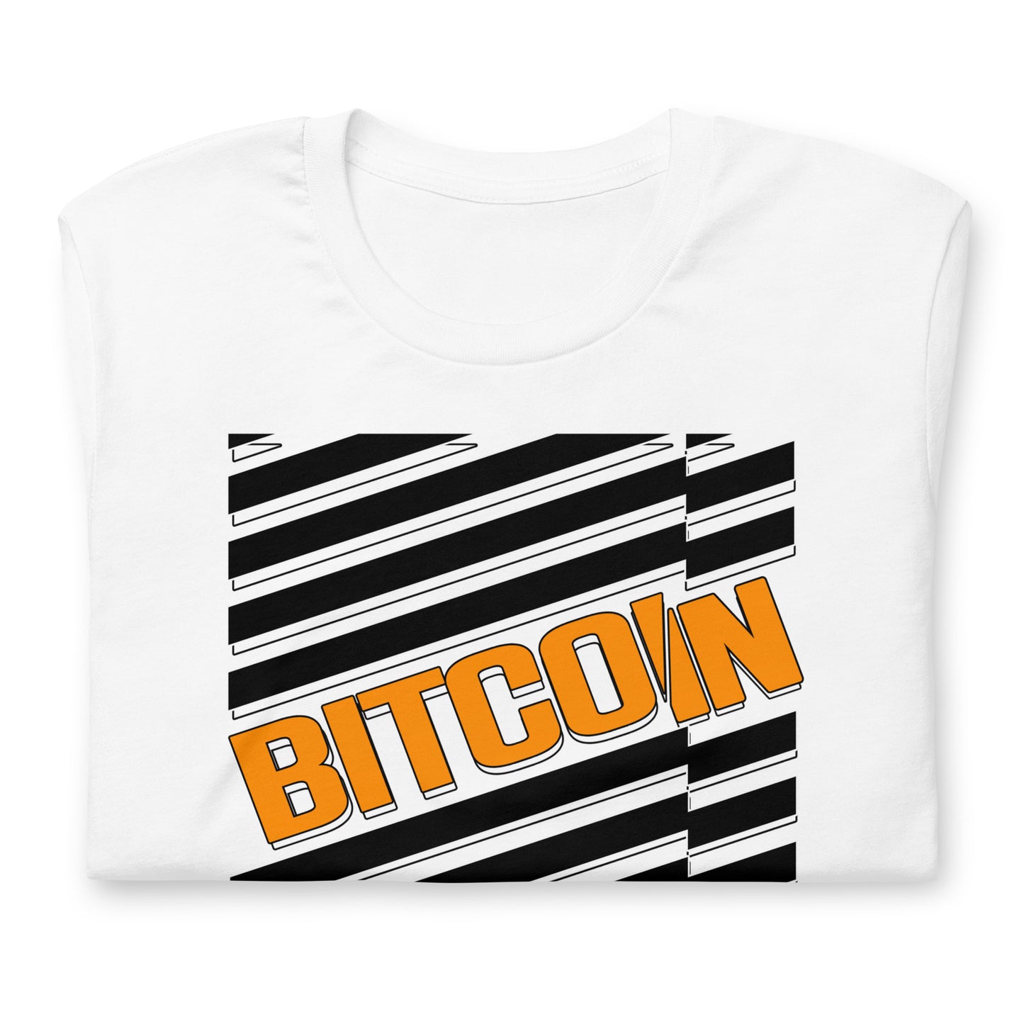 Bitcoin Zebra Arancio Tee In N Out Crypto