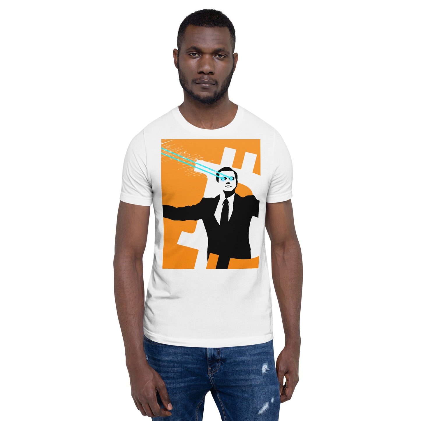 Bitcoin Laser T-shirt In N Out Crypto