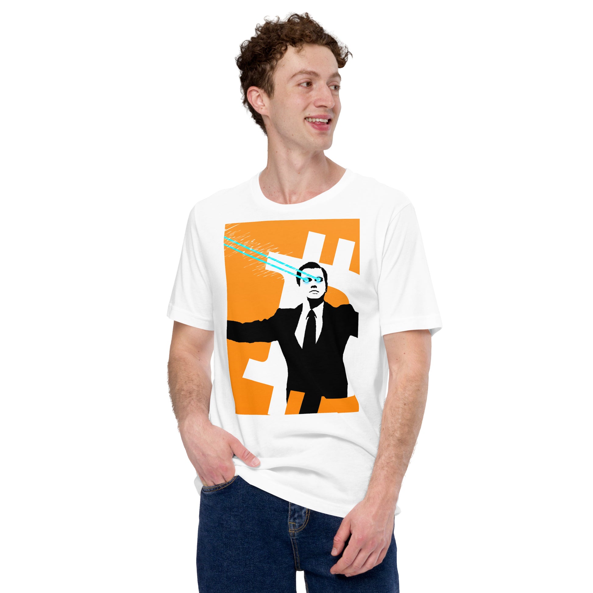 Bitcoin Laser T-shirt In N Out Crypto