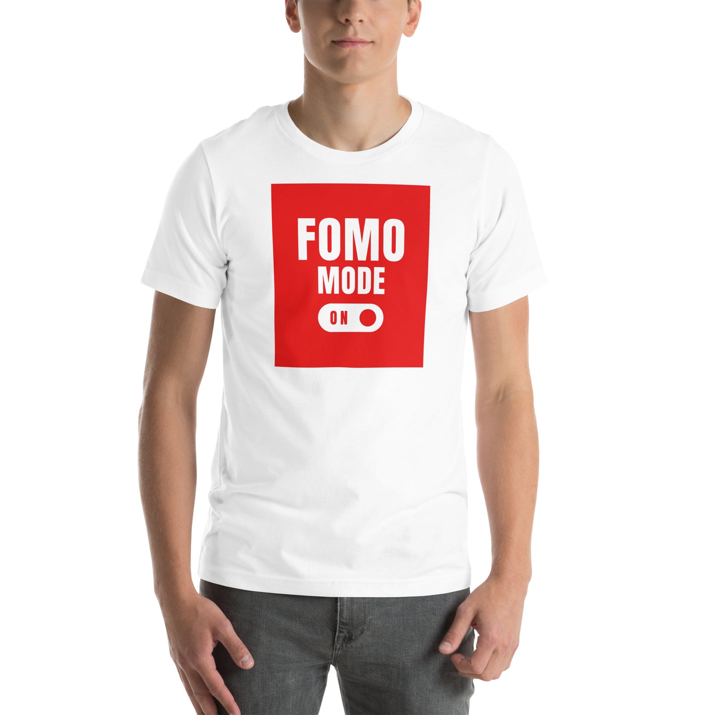 Bitcoin Fomo Mode On T-Shirt In N Out Crypto