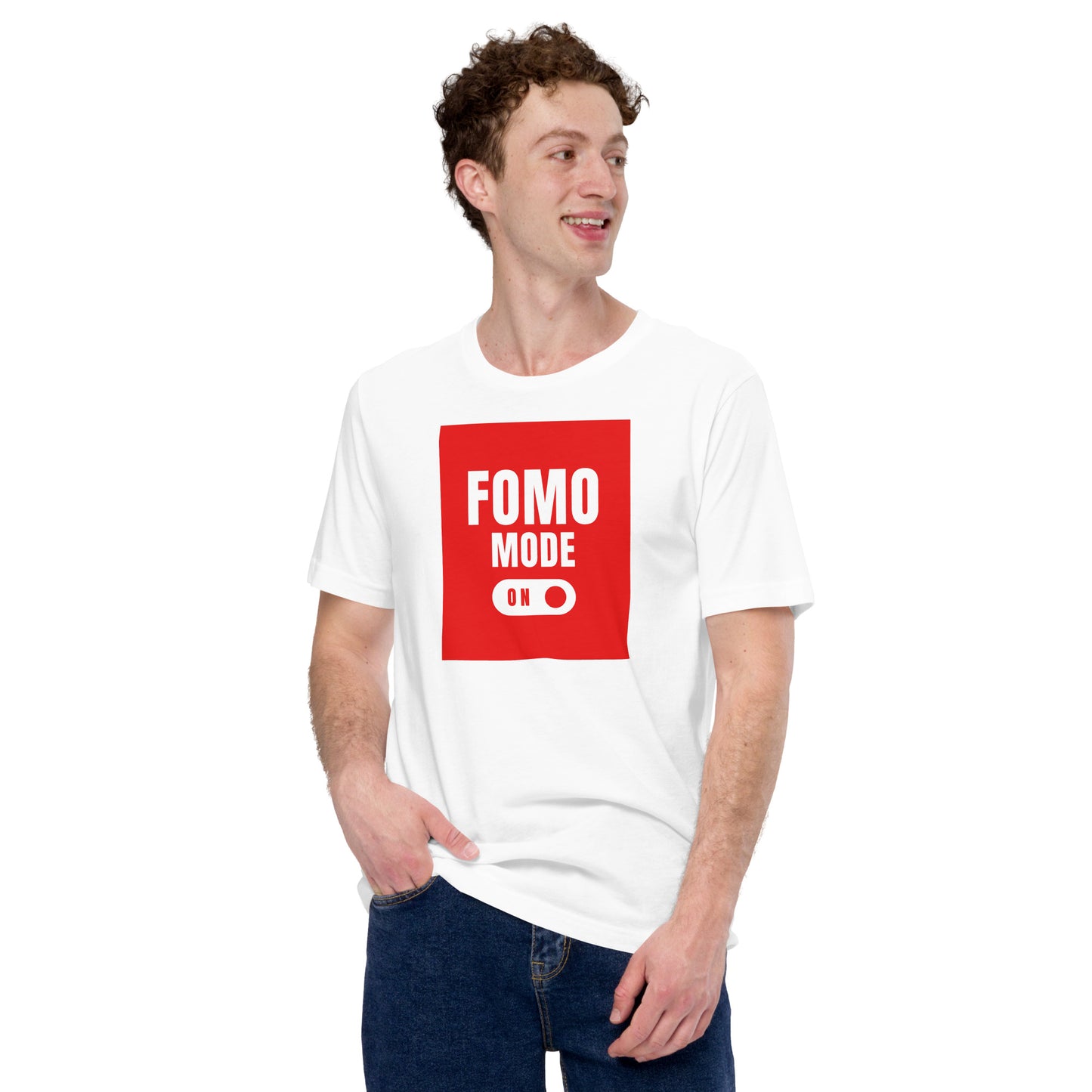 Bitcoin Fomo Mode On T-Shirt In N Out Crypto