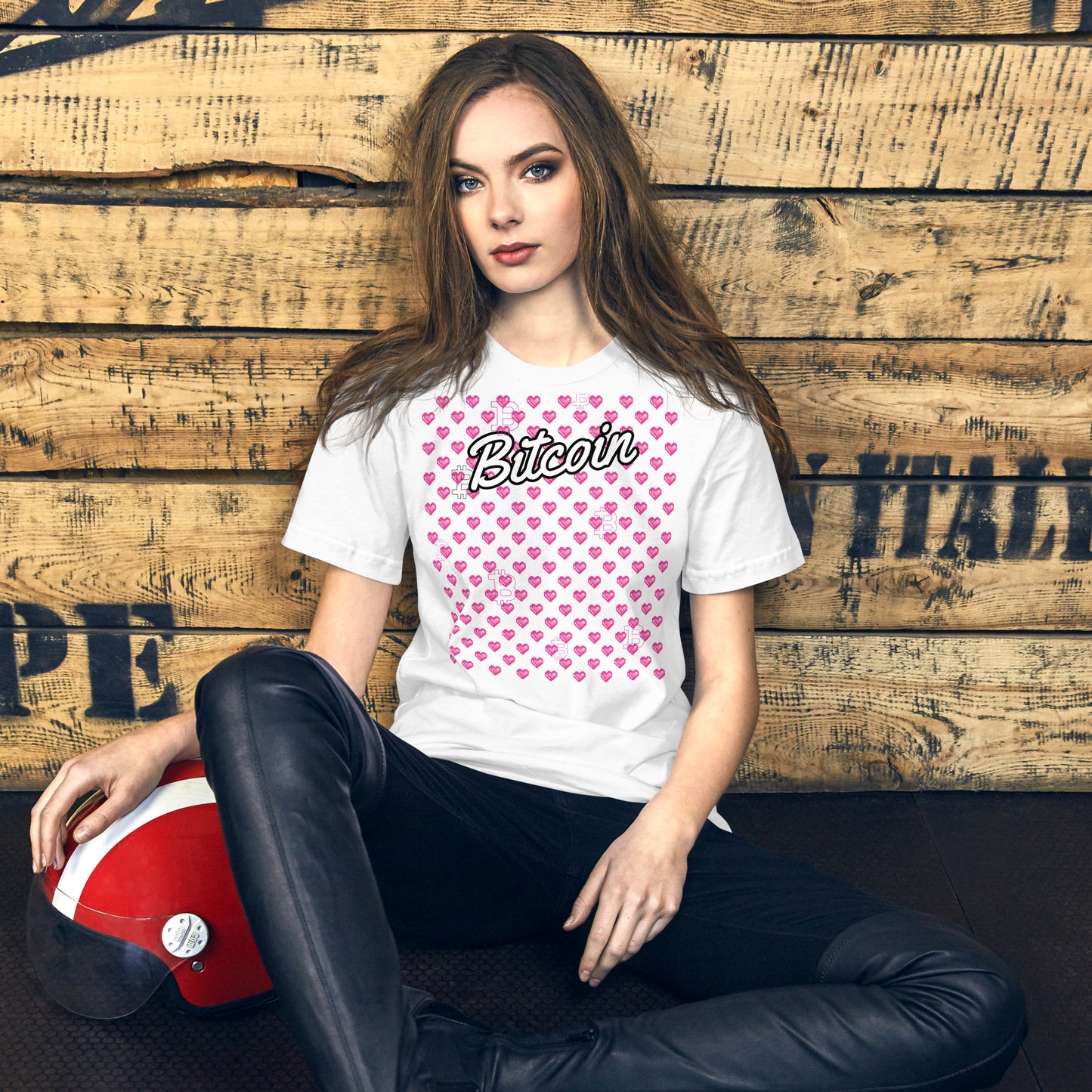 Bitcoin Valentines T-Shirt In N Out Crypto