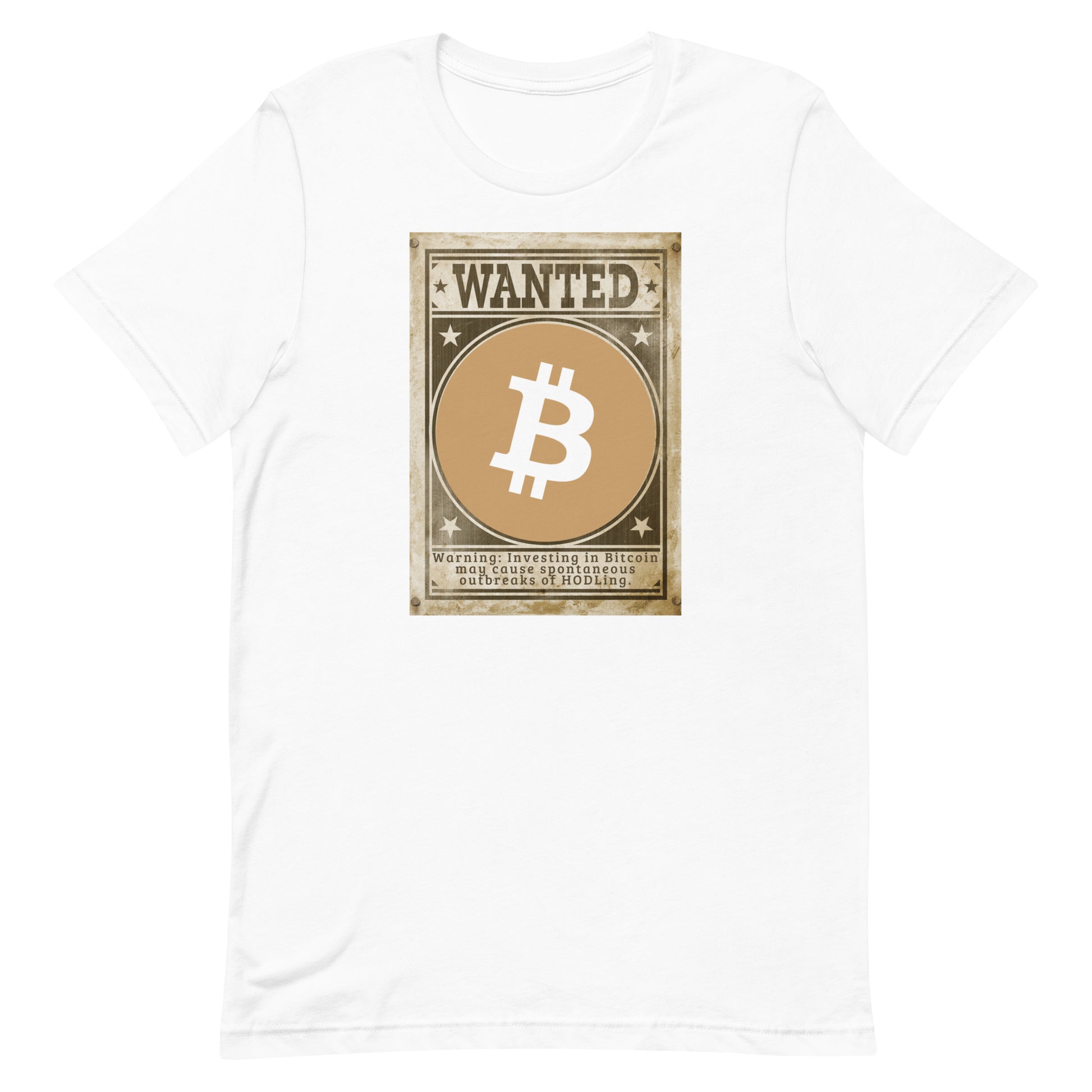 Bitcoin Wanted T-Shirt In N Out Crypto